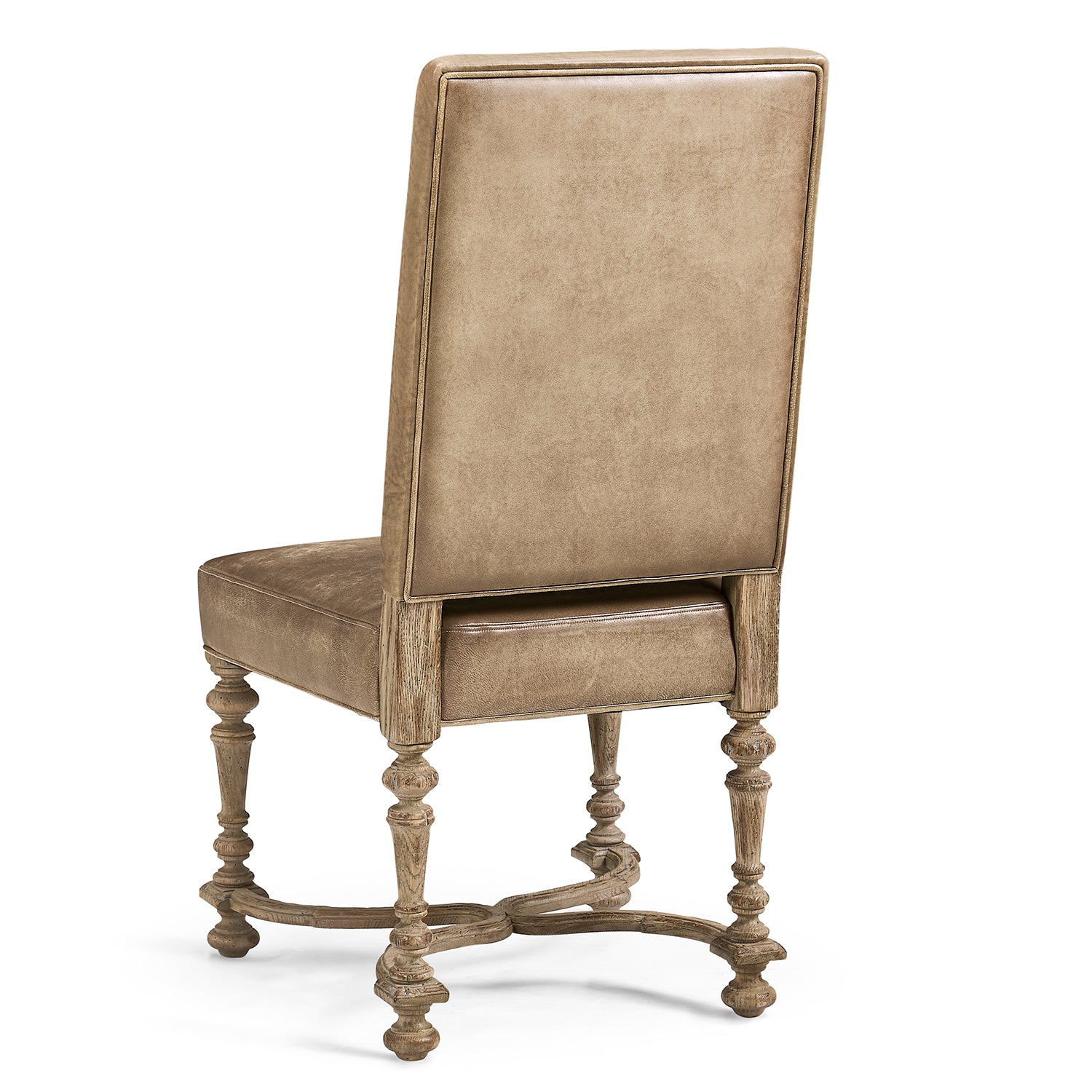 Jonathan Charles Sagehill Leather Side Chair