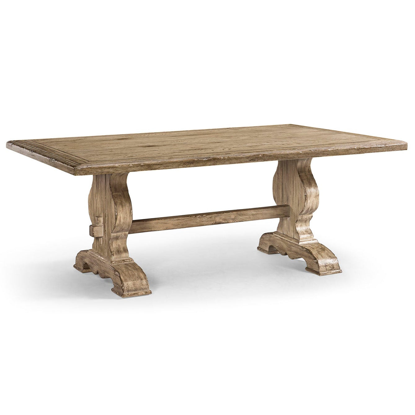 Jonathan Charles Sagehill 96in Rectangular Trestle Dining Table