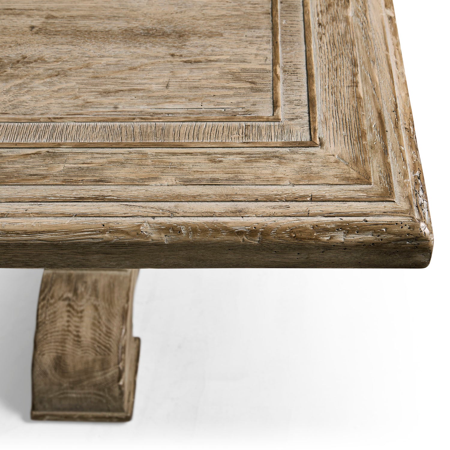 Jonathan Charles Sagehill 96in Rectangular Trestle Dining Table