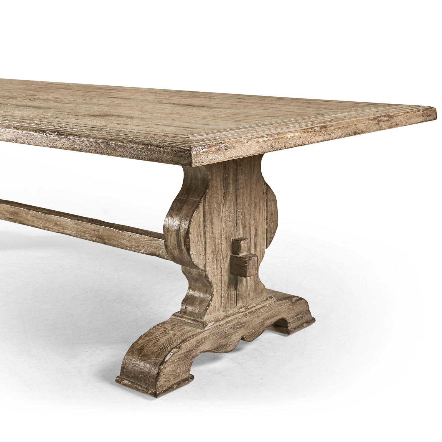 Jonathan Charles Sagehill 96in Rectangular Trestle Dining Table