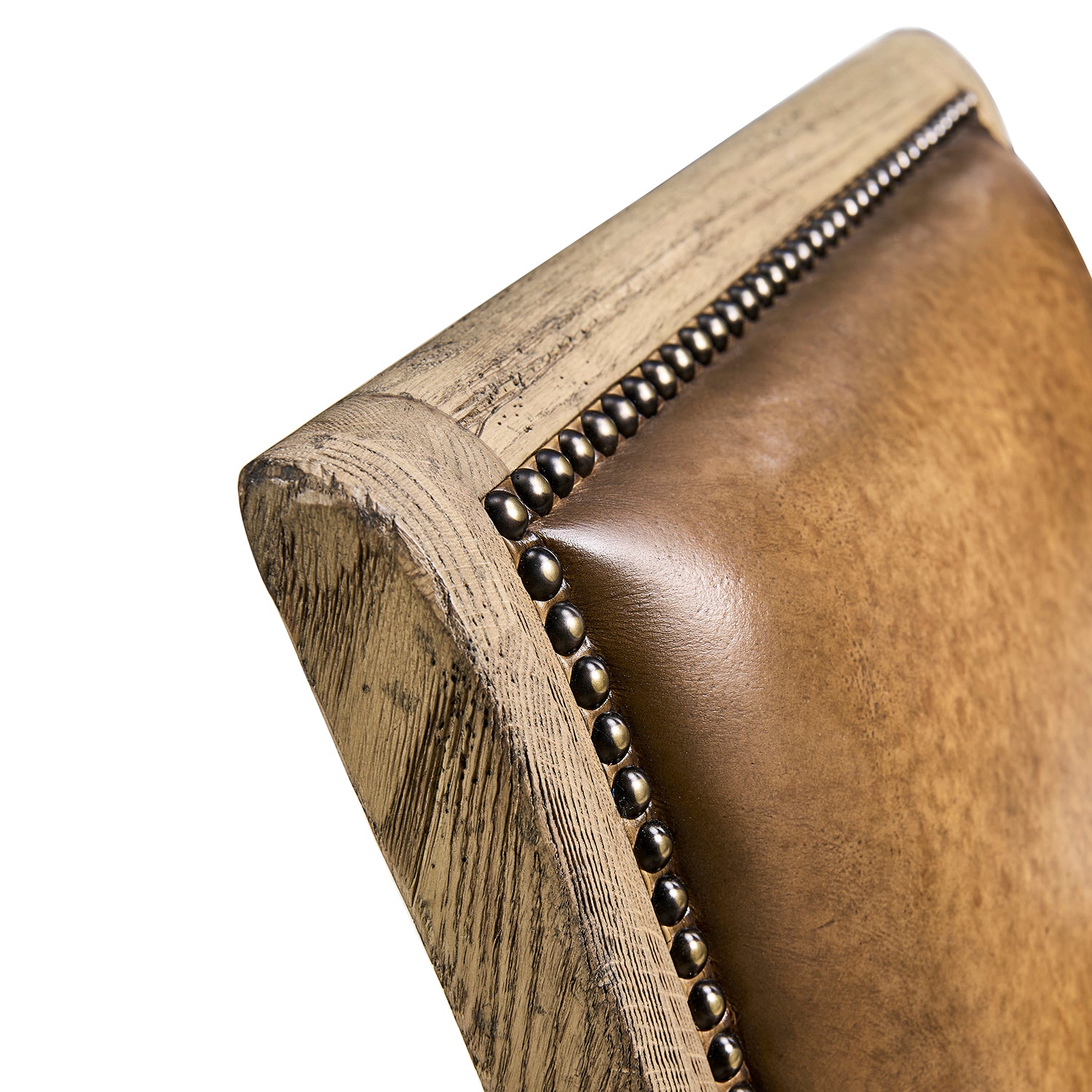 Jonathan Charles Echo Canyon Leather Arm Chair