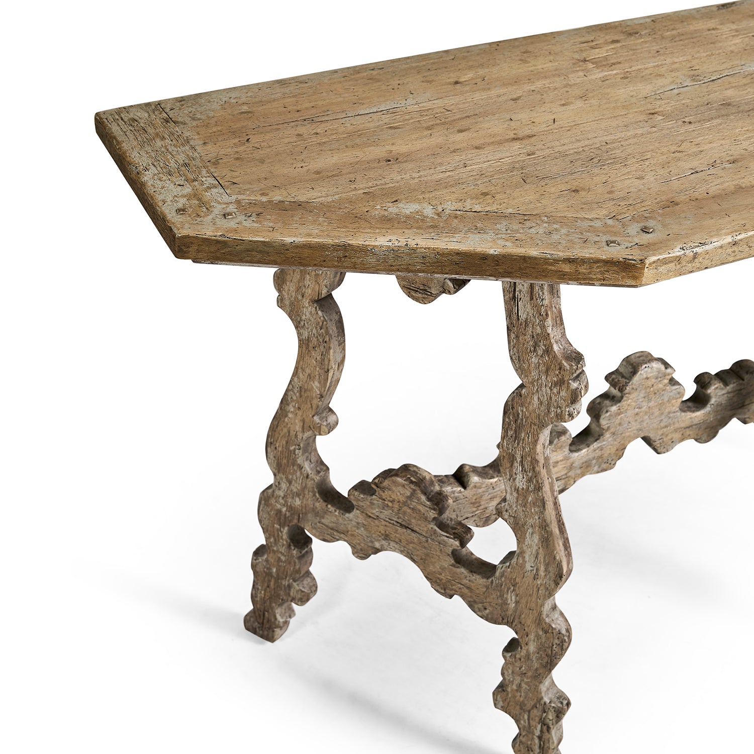 Jonathan Charles Caldera Curved Console Table