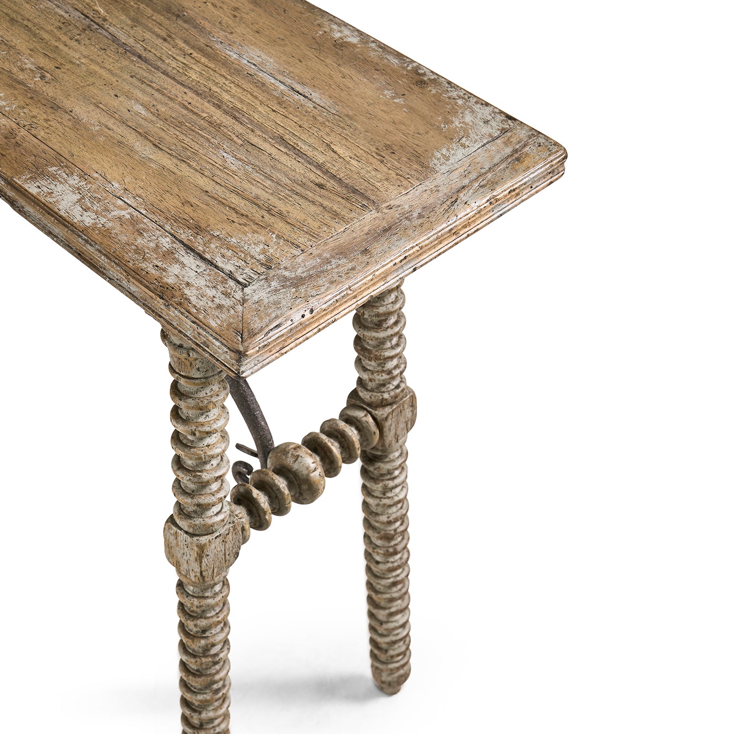 Jonathan Charles Caldera Turned-Leg Console Table