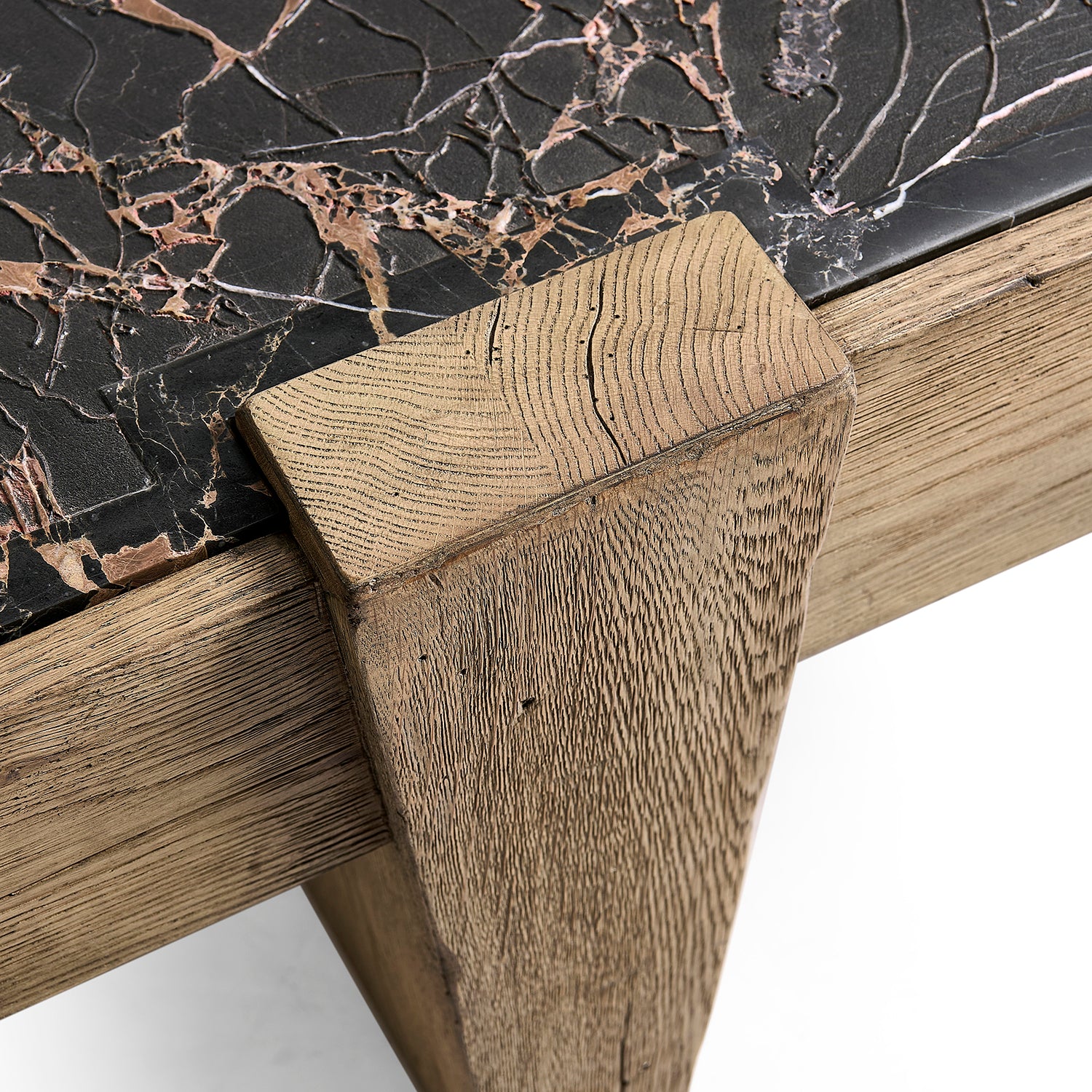 Jonathan Charles Echo Canyon Marble Rectangular Cocktail Table