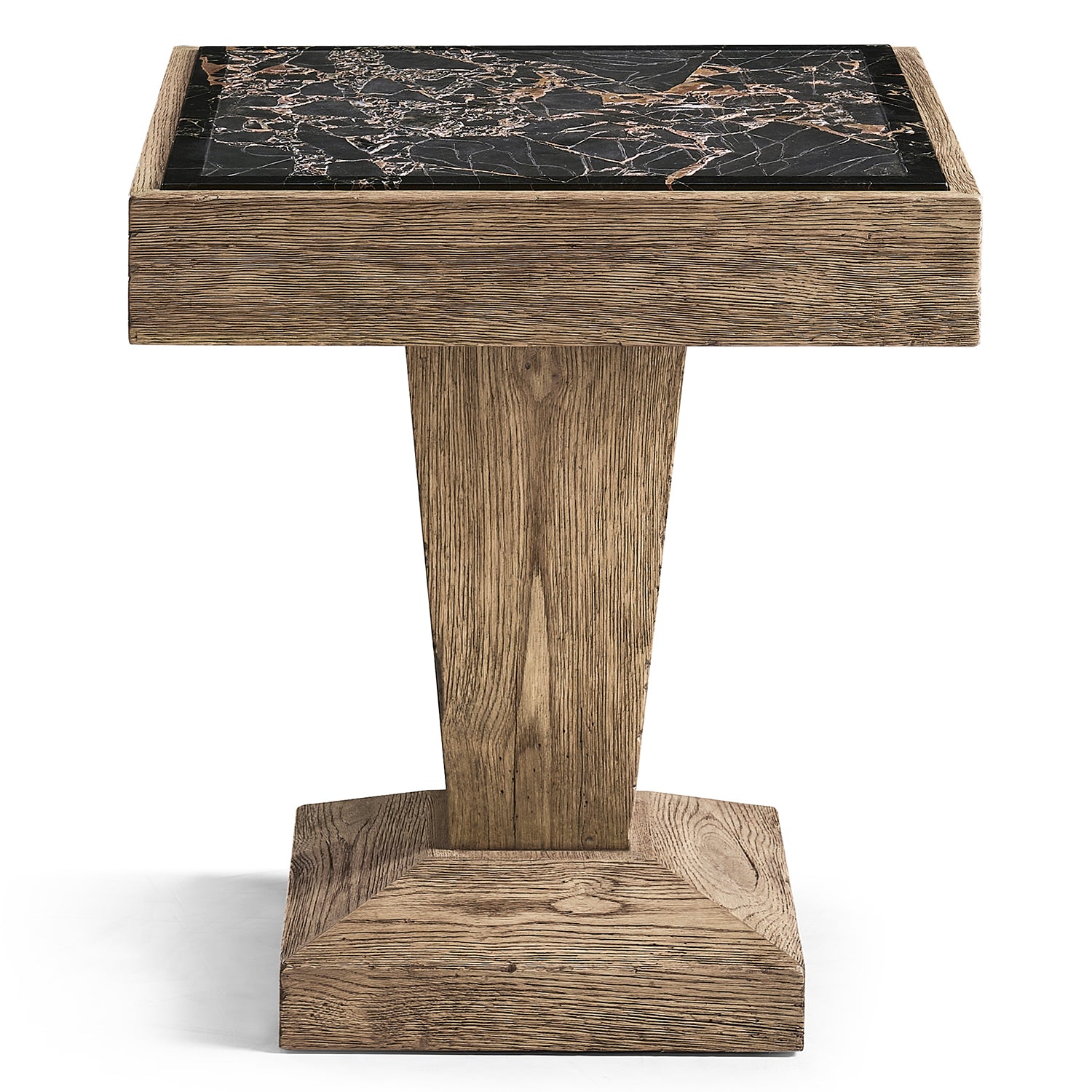 Jonathan Charles Echo Canyon Square Marble Side Table