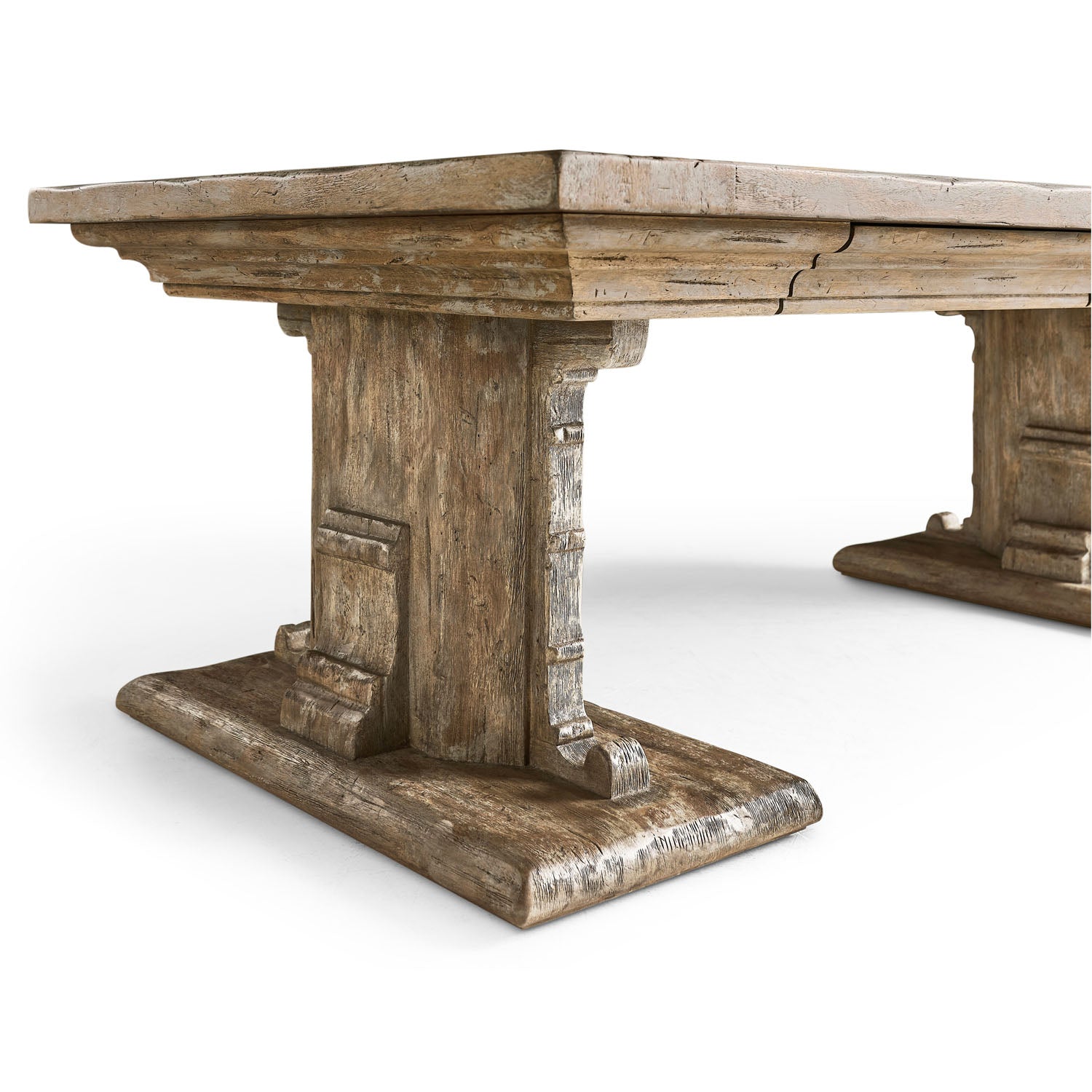 Jonathan Charles Caldera Pedestal-Base Cocktail Table