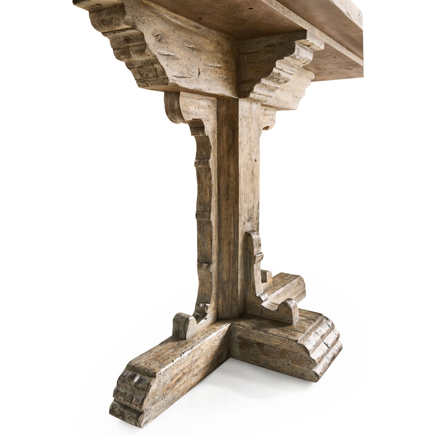 Jonathan Charles Caldera Pedestal-Base Console Table