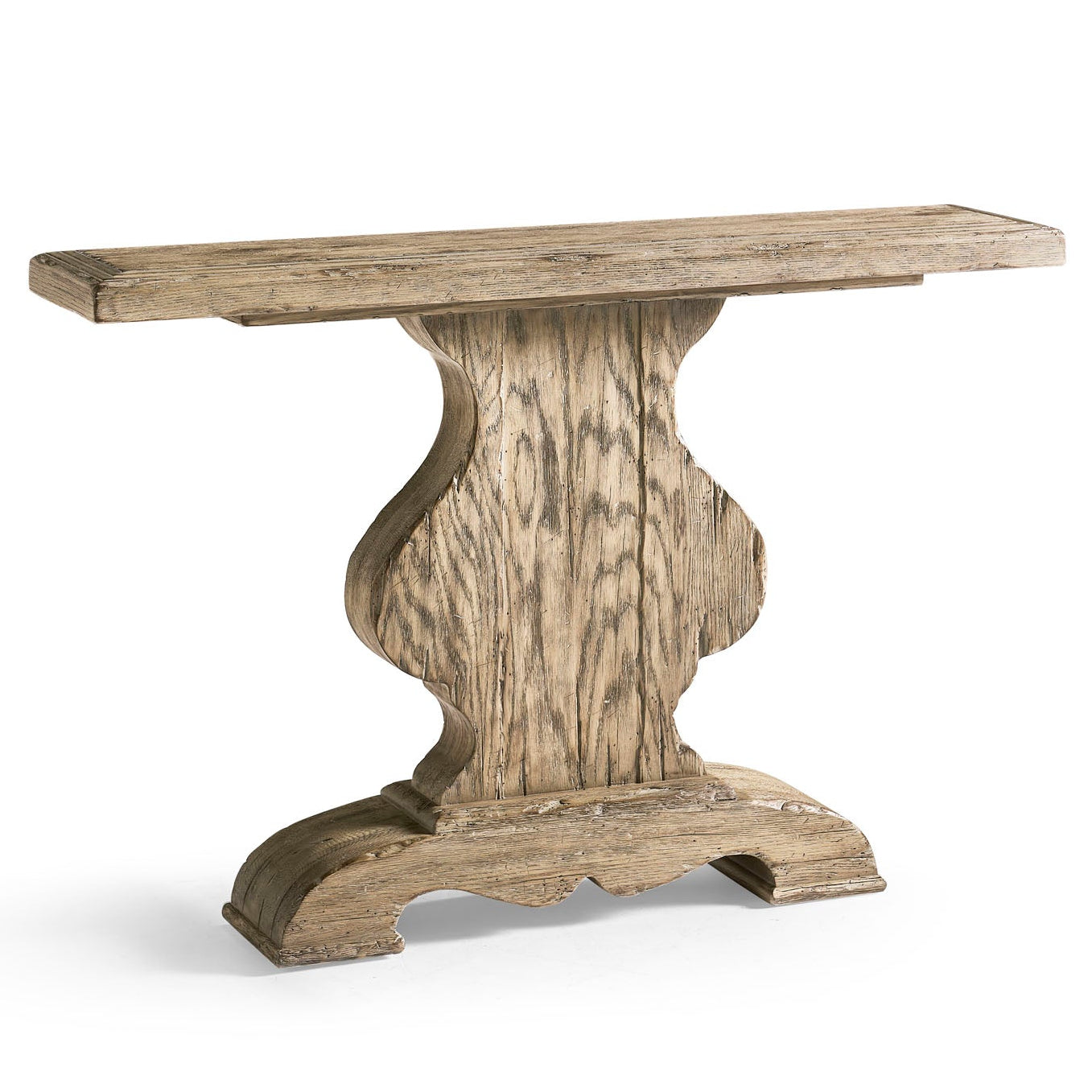 Jonathan Charles Sagehill Pedestal Console Table