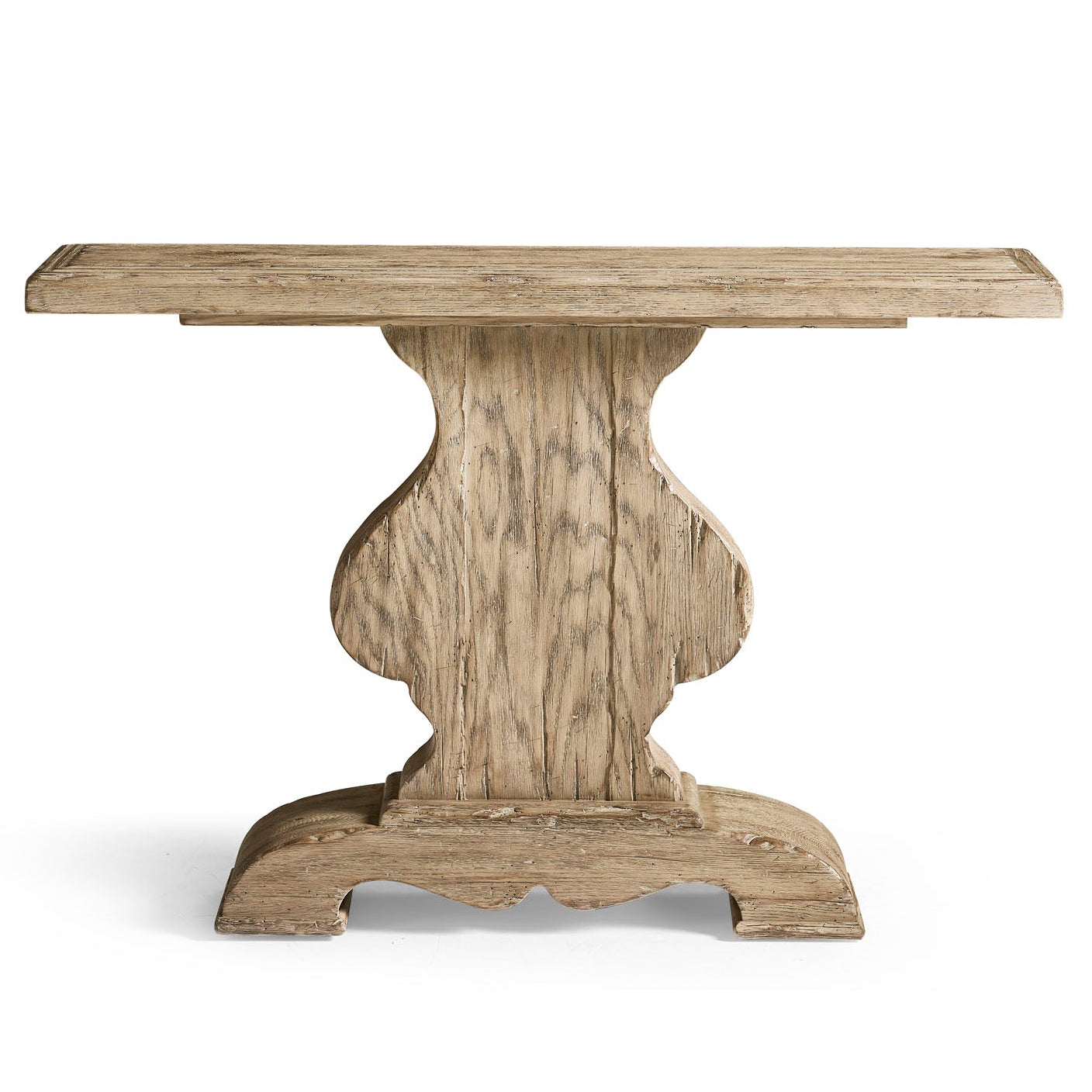 Jonathan Charles Sagehill Pedestal Console Table