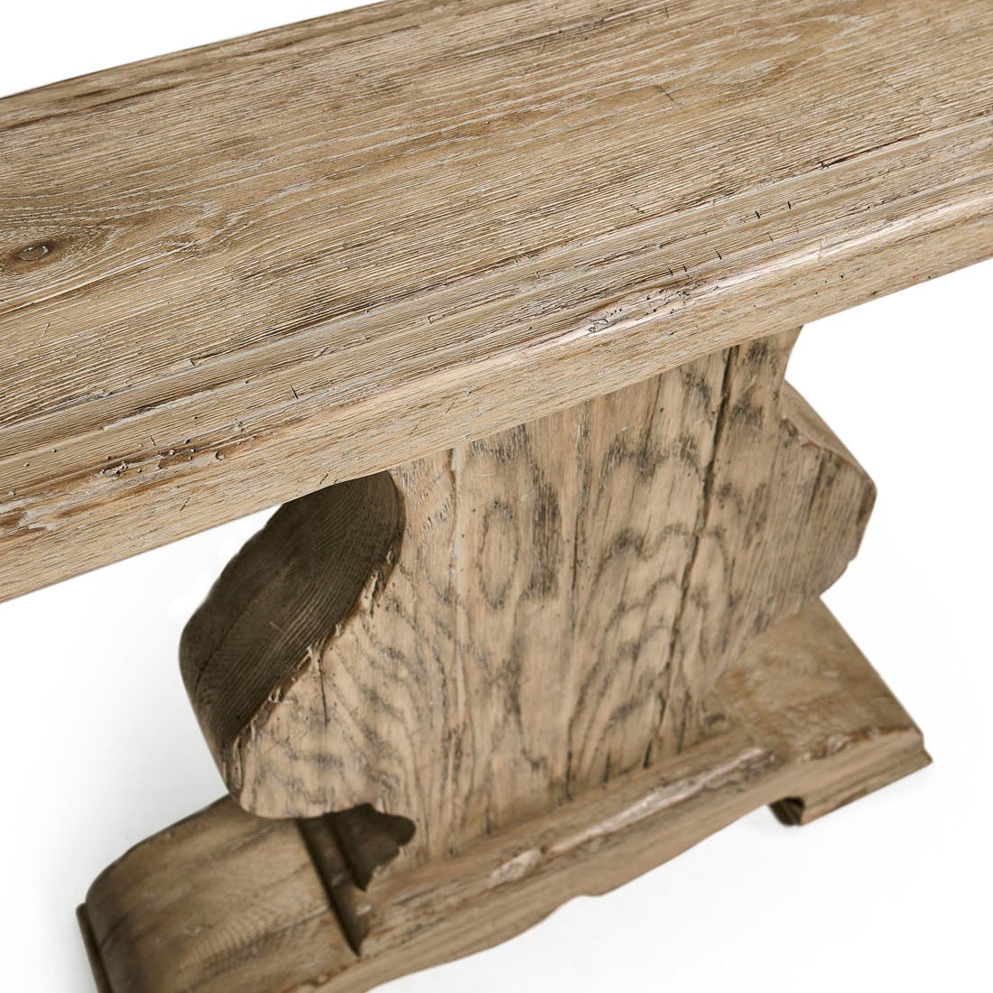 Jonathan Charles Sagehill Pedestal Console Table