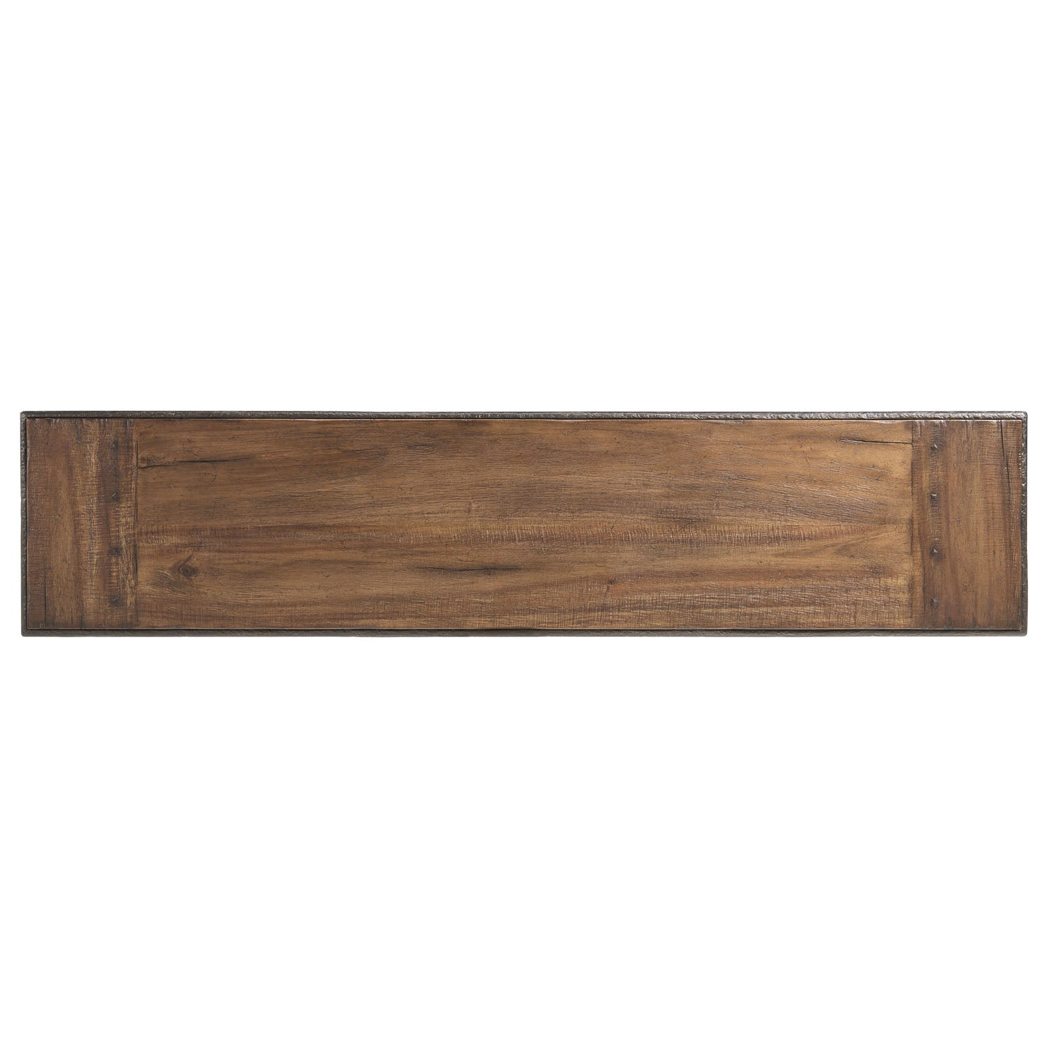 Jonathan Charles Forge Iron Console Table