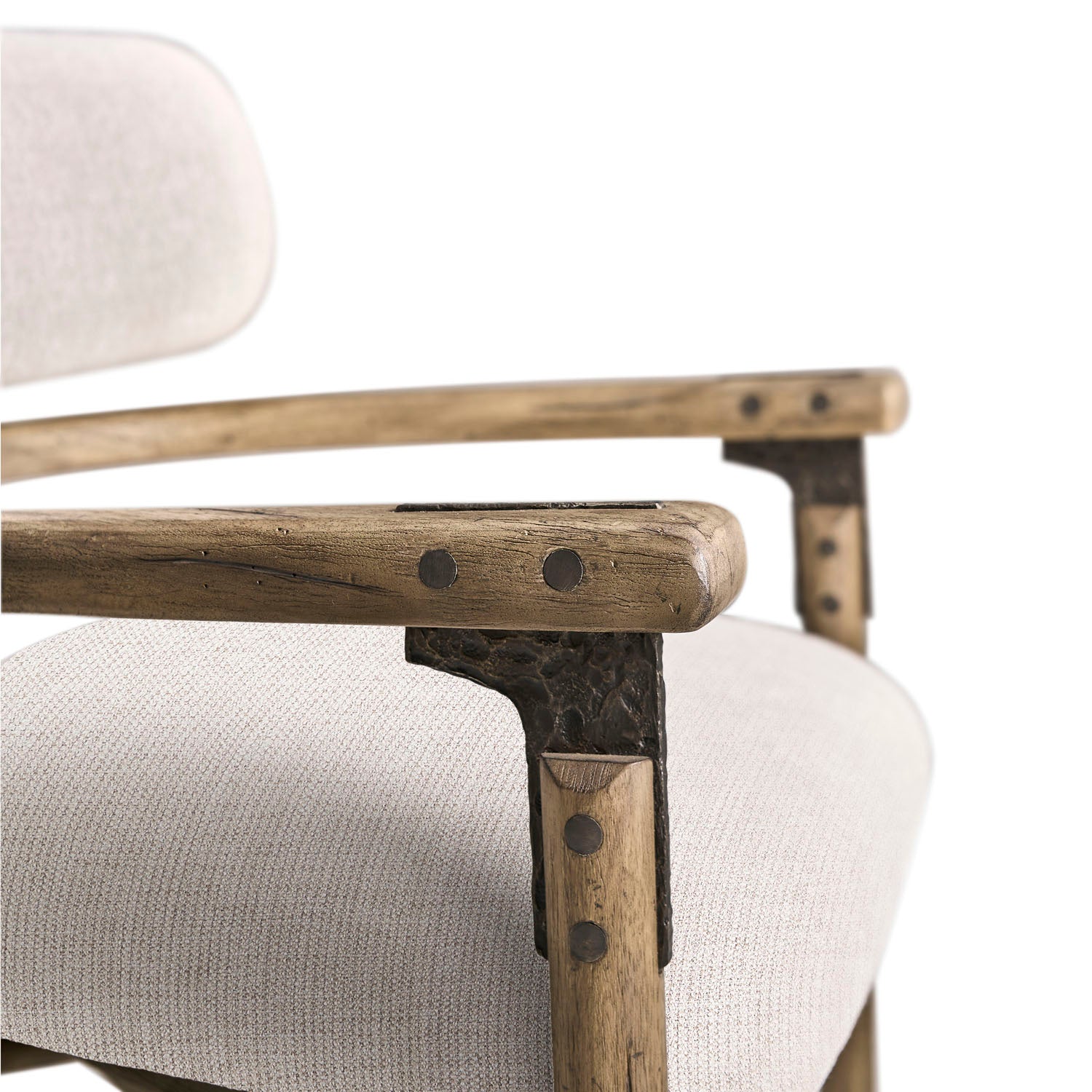 Jonathan Charles Stone Ridge Upholstered Dining Arm Chair Set of 2