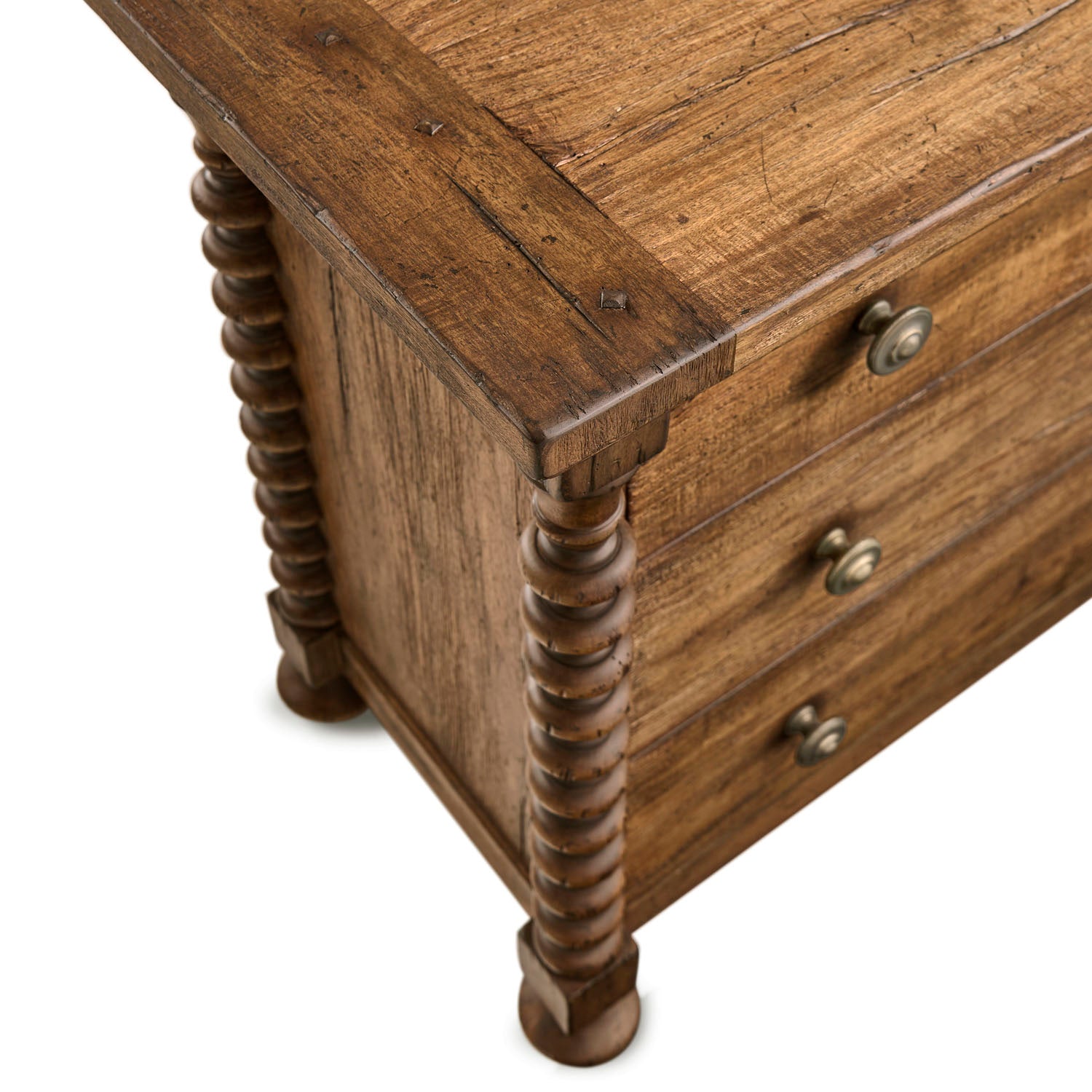 Jonathan Charles Tamarisk 3 Drawer Nightstand