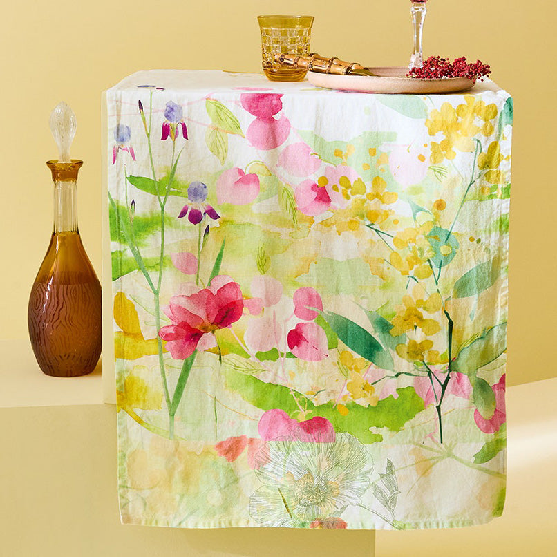 Garnier Thiebaut Souffle Fleuri Printemps Tablerunner