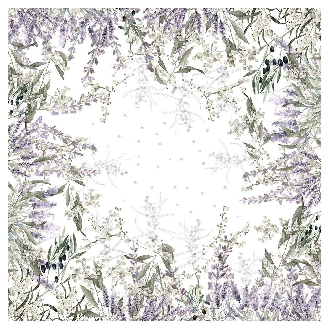 Garnier Thiebaut Parfum De Lavande Mauve Tablecloth