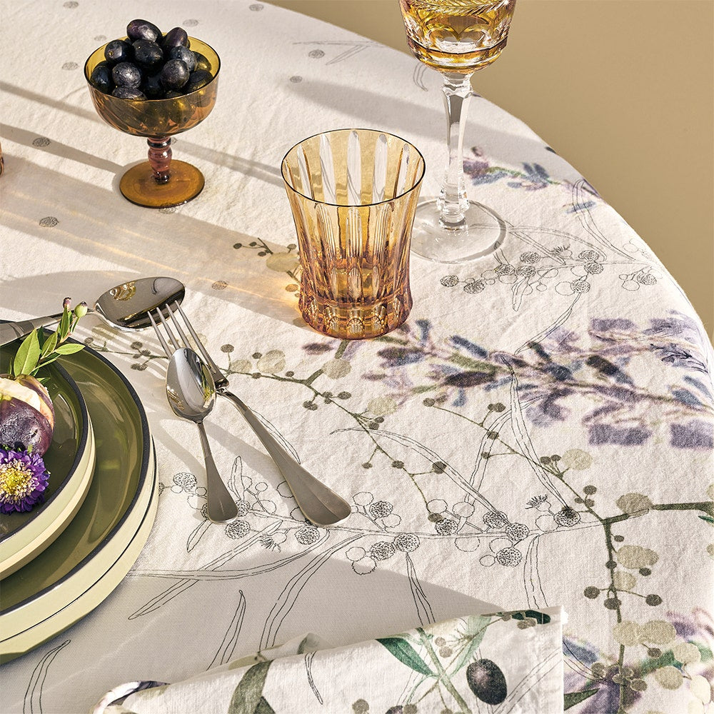 Garnier Thiebaut Parfum De Lavande Mauve Tablecloth