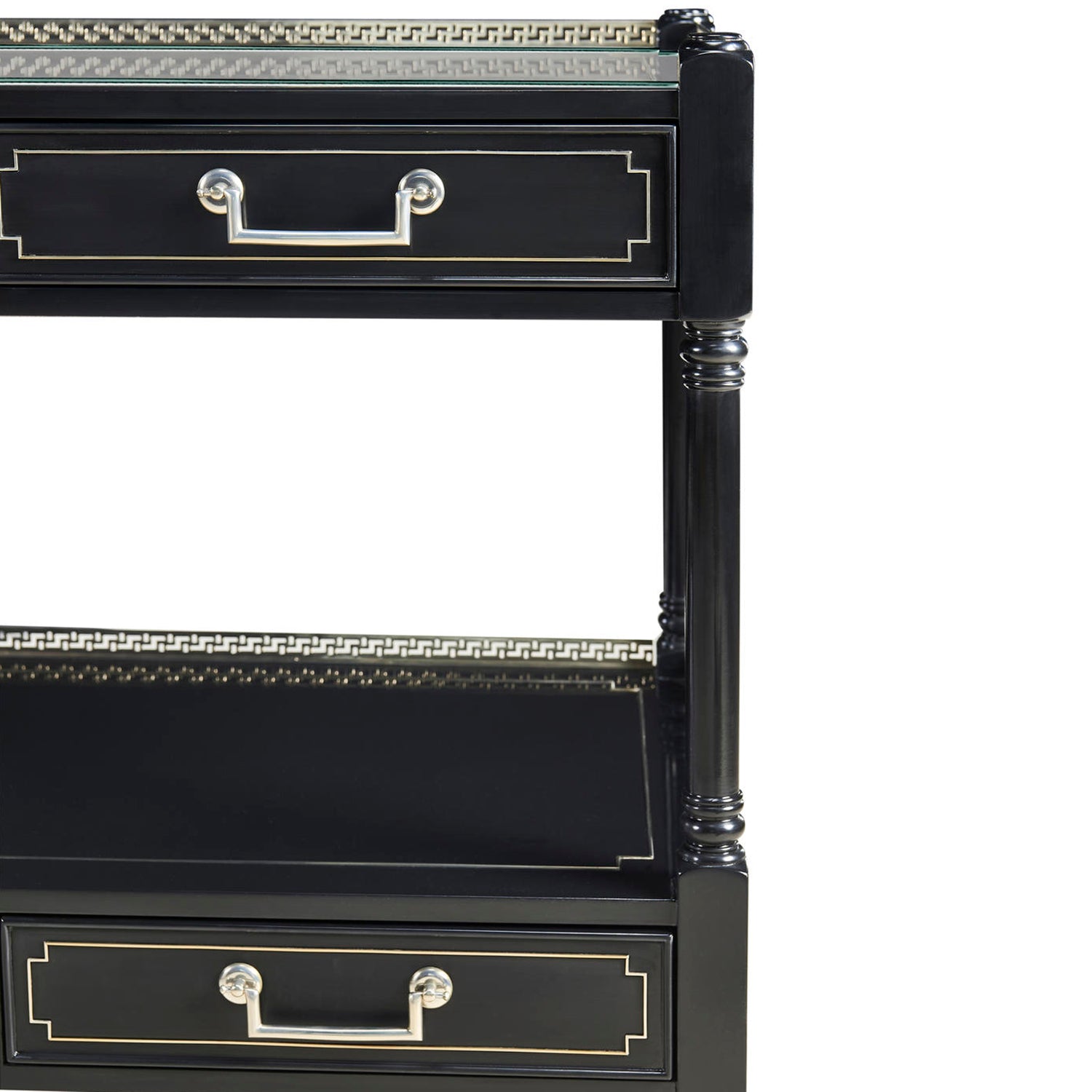 Jonathan Charles Reimagined Flux Lacquer Etagere