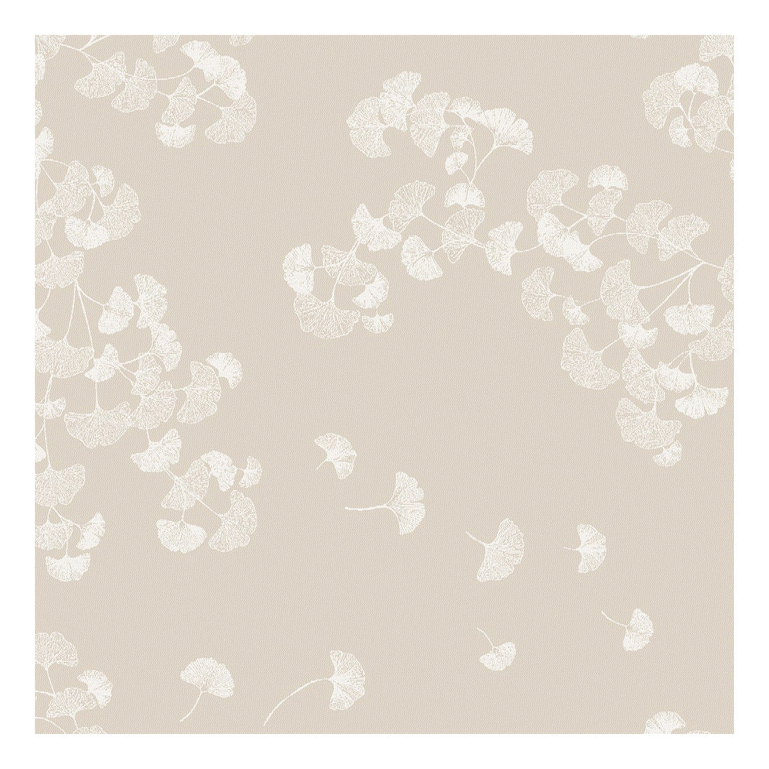 Garnier Thiebaut Mille Ginkos Naturel Jacquard Napkin Set of 4