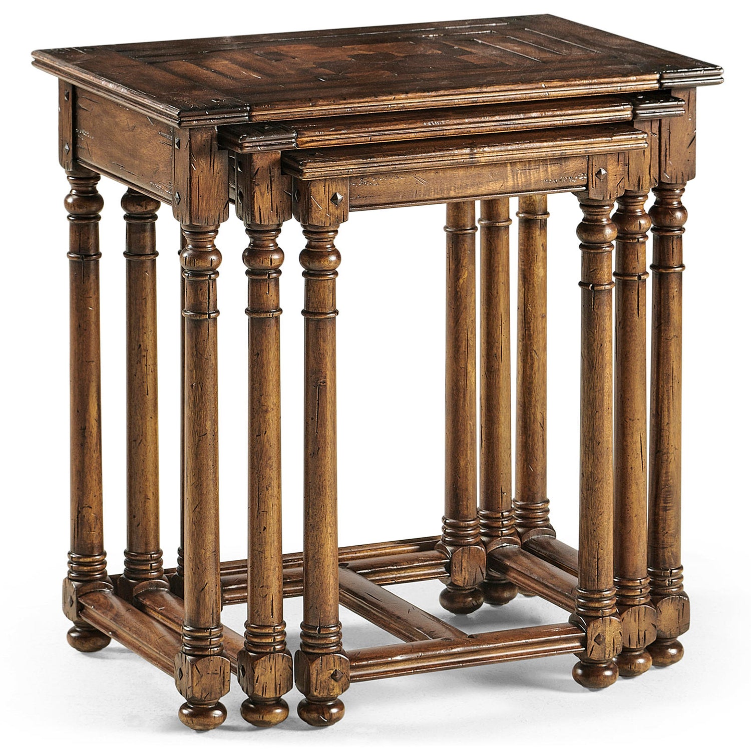 Jonathan Charles Casual Accents Huntingdon Nesting Table Set