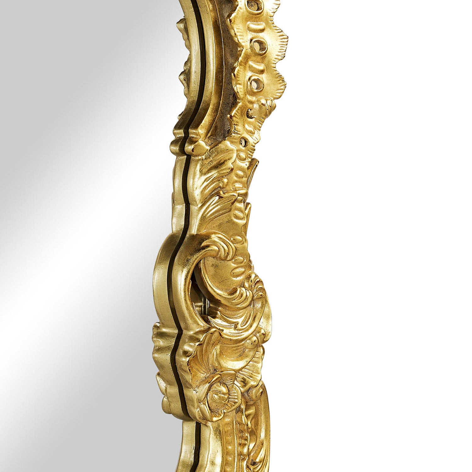 Jonathan Charles Buckingham Gilded Rococo Style Mirror