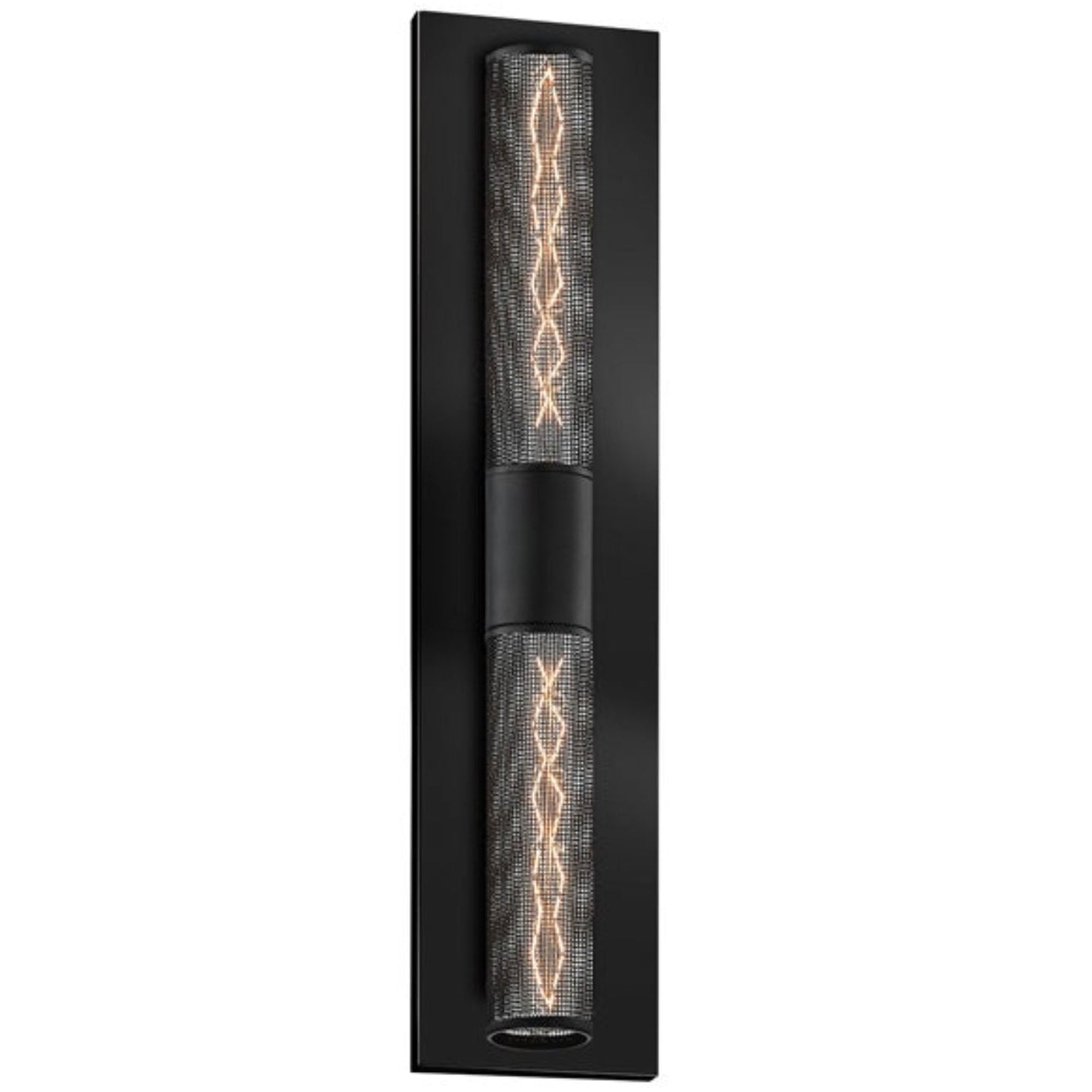 Sonneman Urban Edge Texture Black 4945.97 Wall Sconce