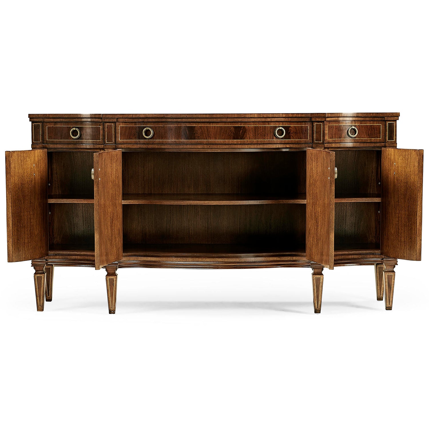 Jonathan Charles Buckingham Serpentine Credenza