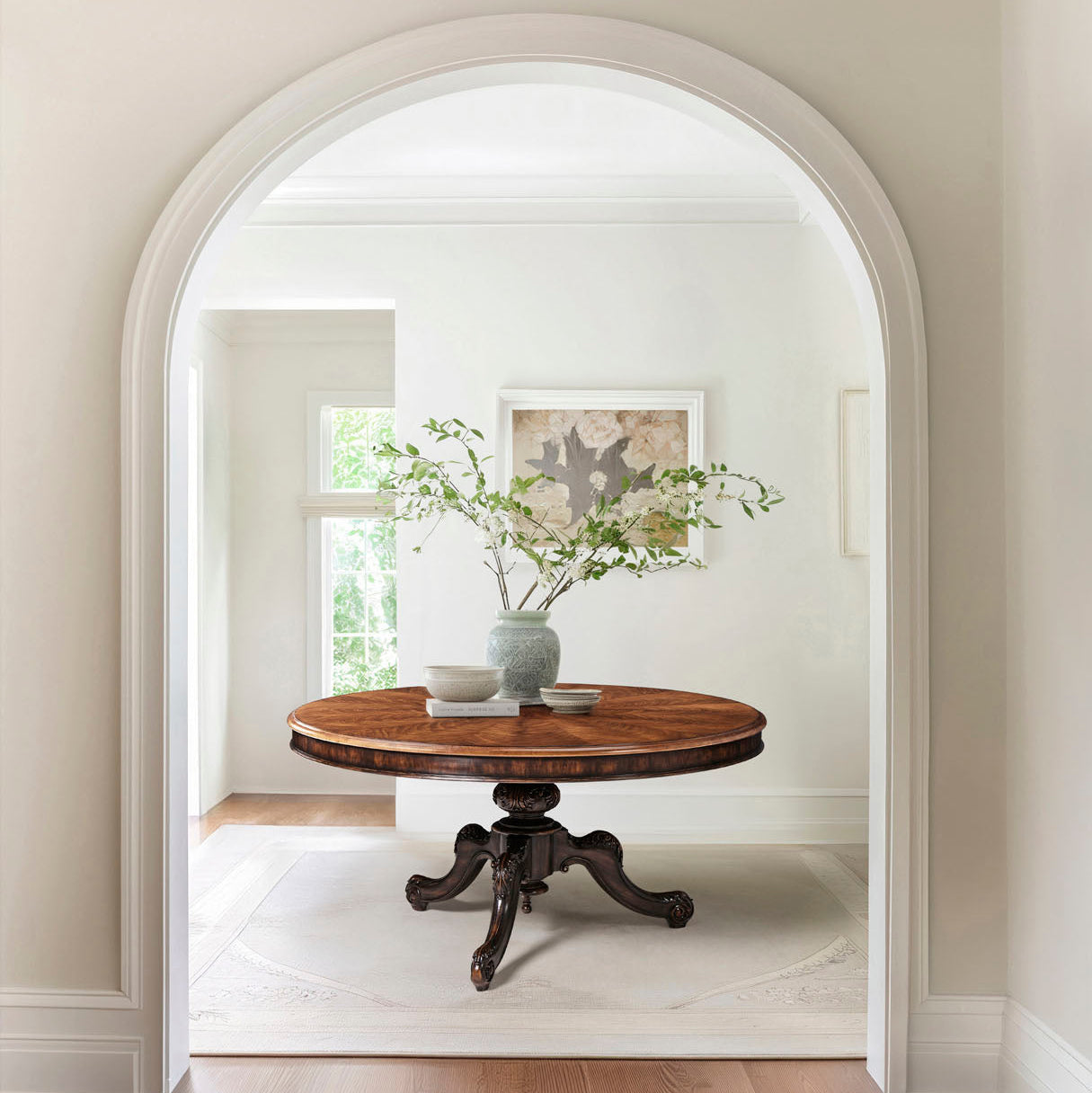 Jonathan Charles Hattie 60in Round Dining Table
