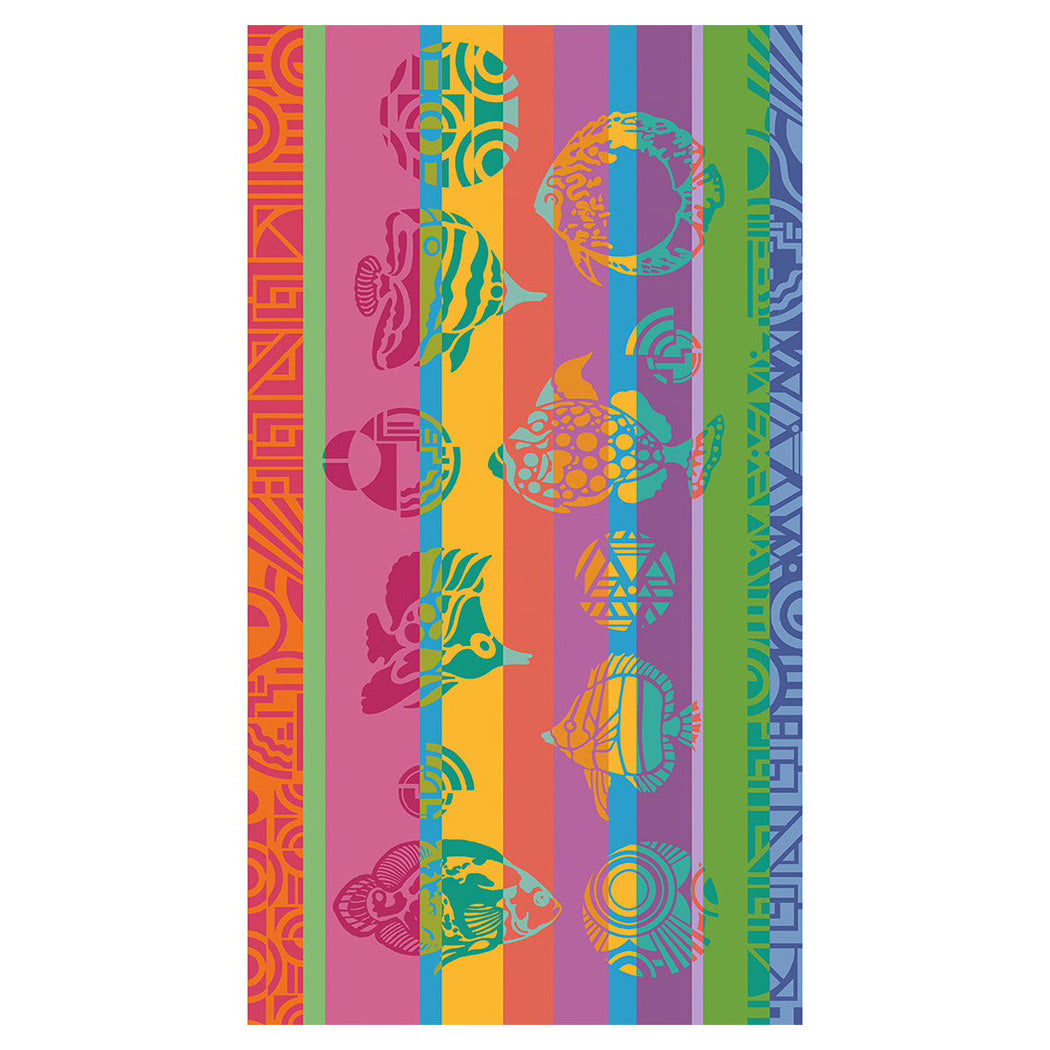 Garnier Thiebaut Poissons Pop Beach Towel