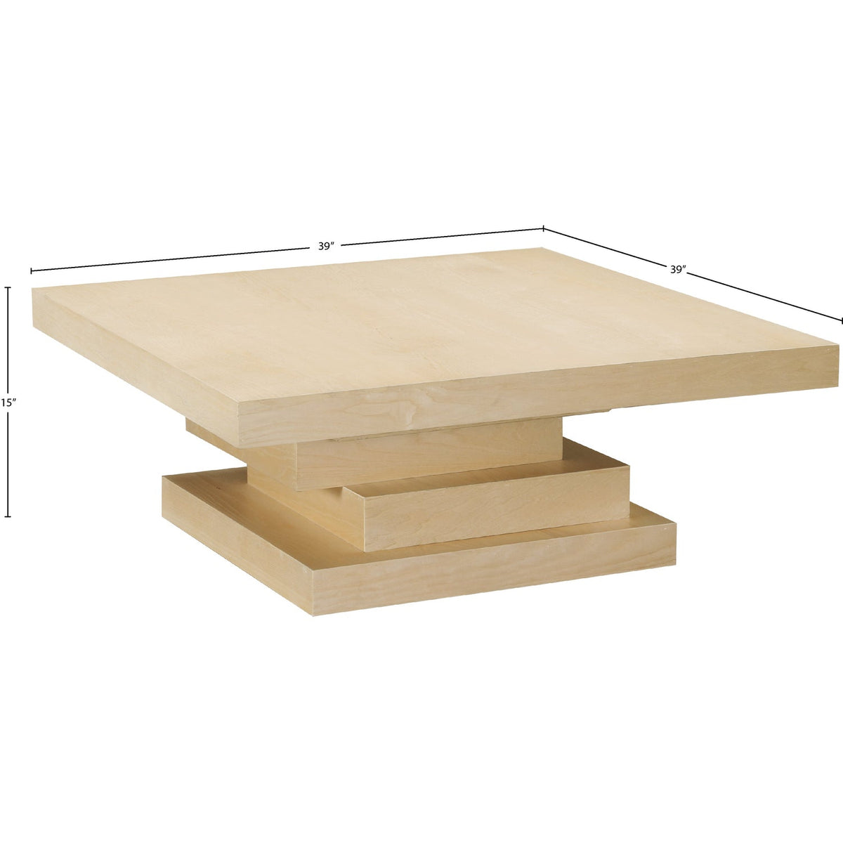 Westmount Natural Ash Veneer Coffee Table