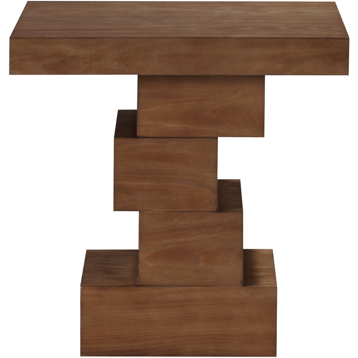 Westmount Walnut Ash Veneer End Side Table Set of 2