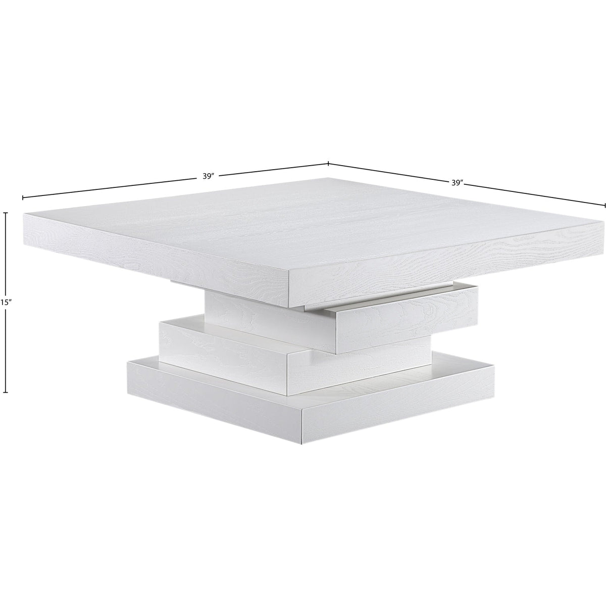 Westmount Off-White Ash Veneer Coffee Table