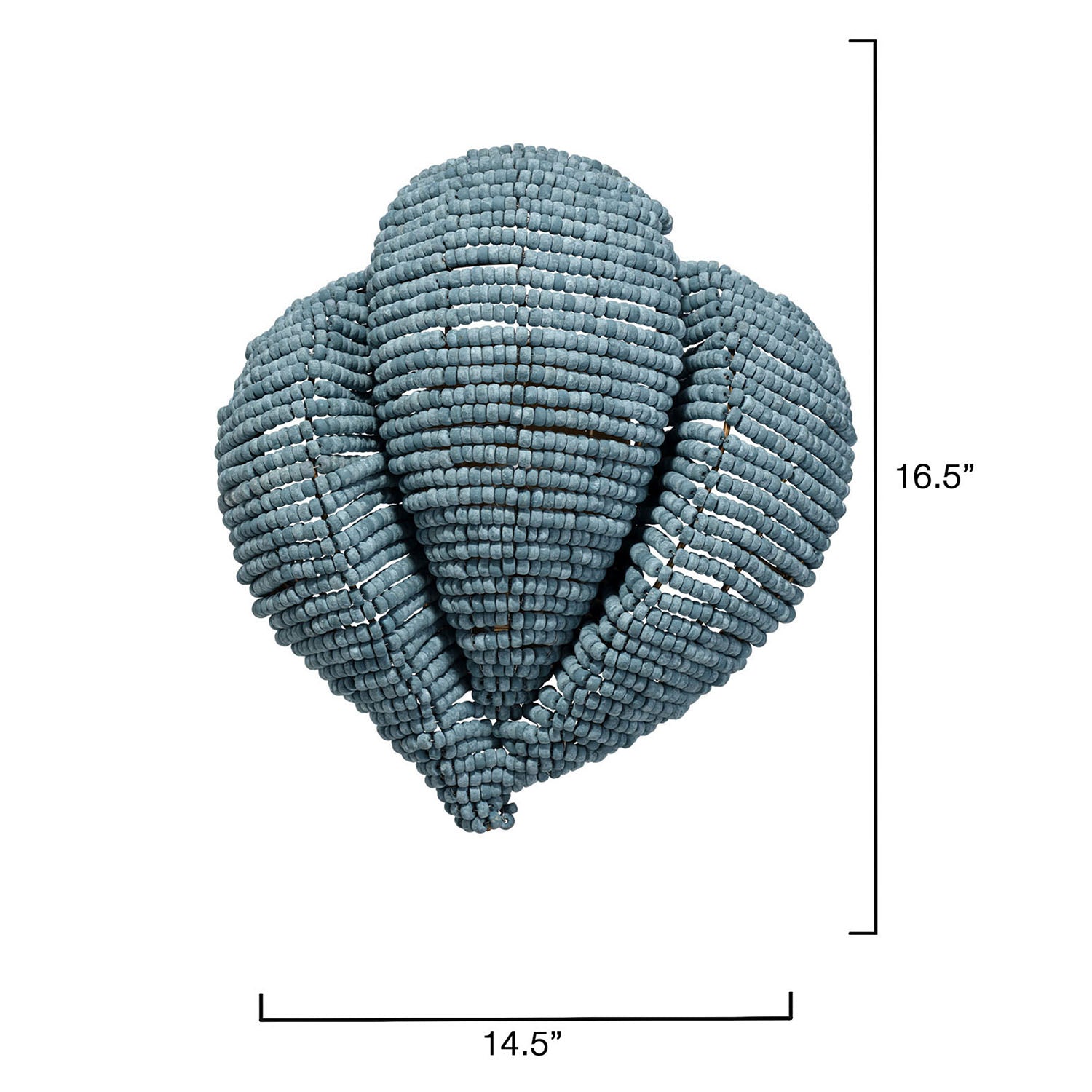 Jamie Young Anguilla Blue Wall Sconce