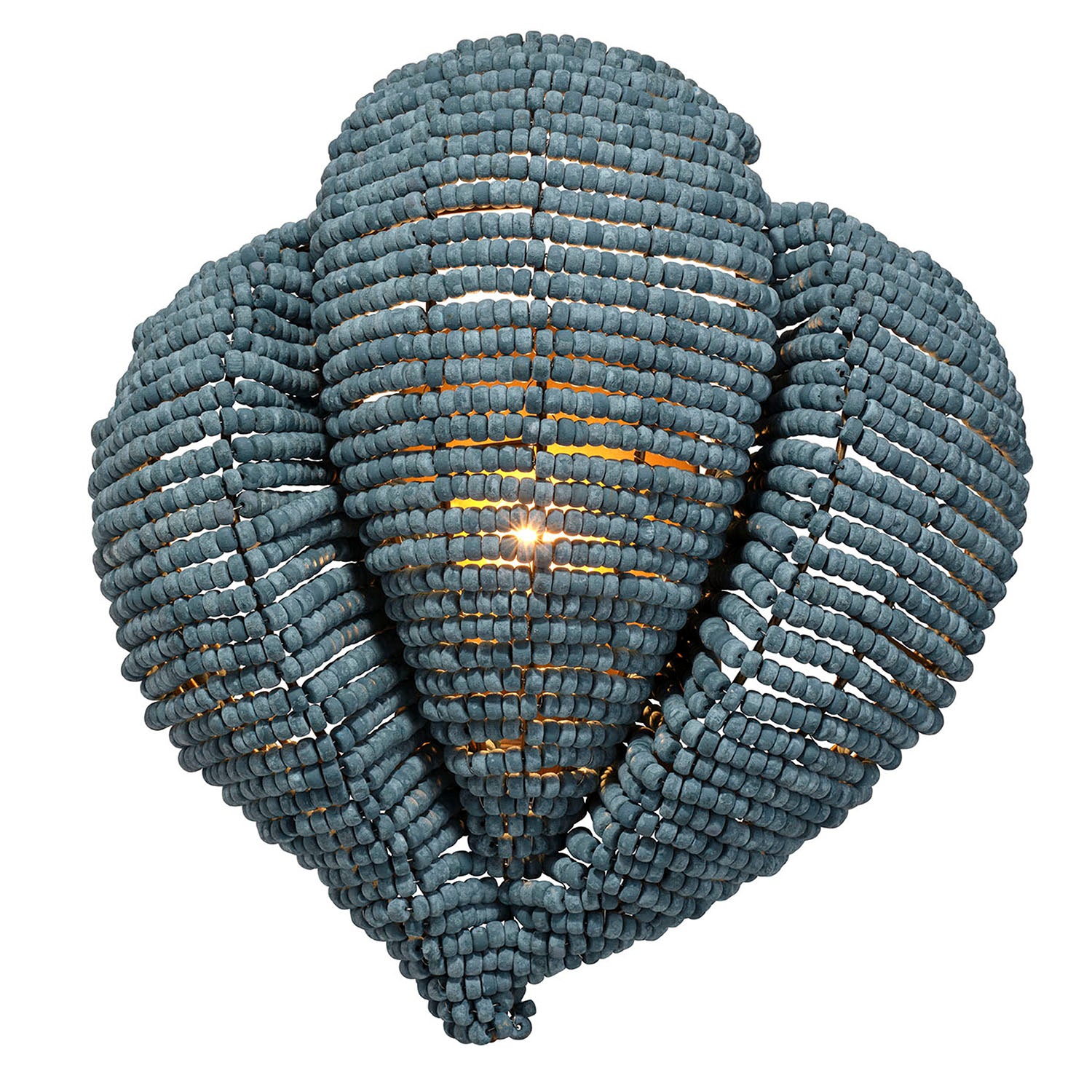 Jamie Young Anguilla Blue Wall Sconce