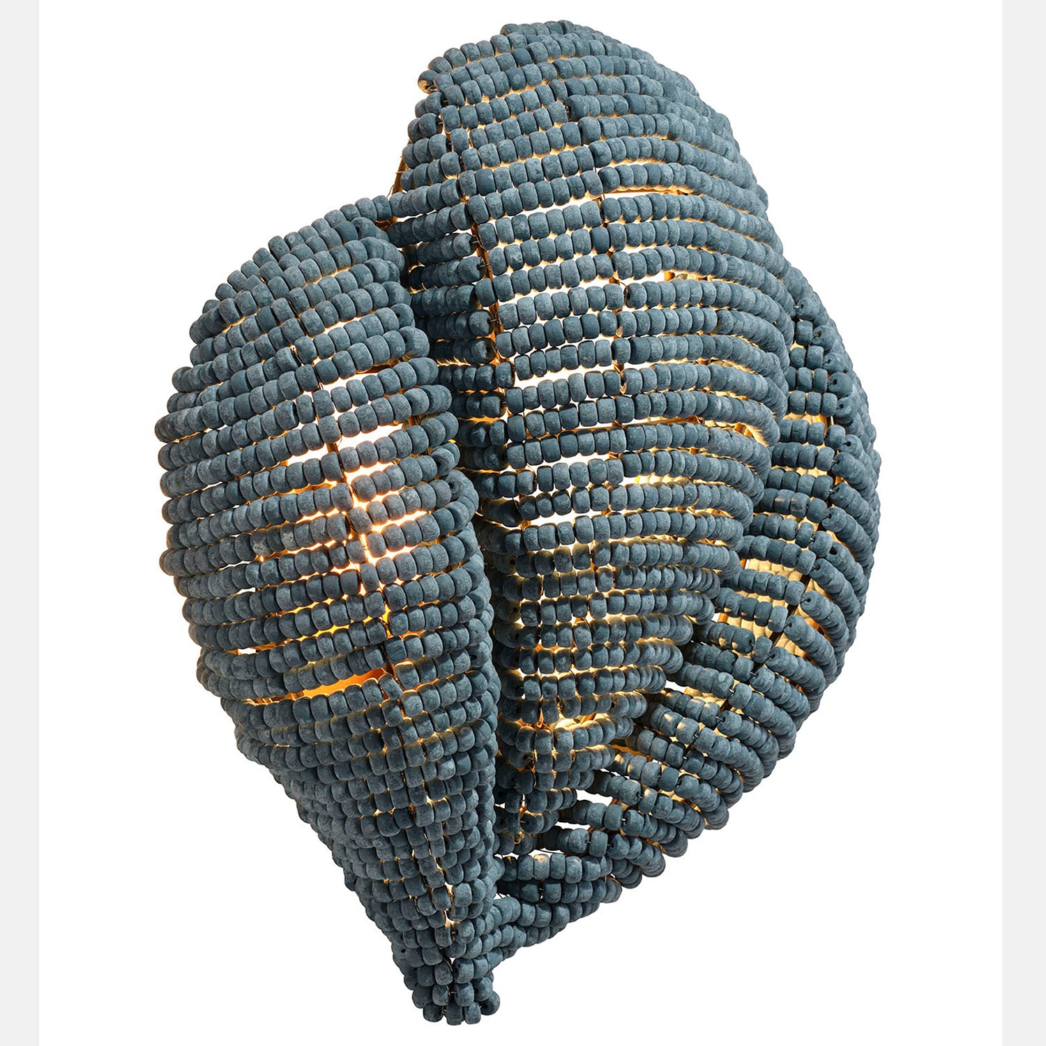 Jamie Young Anguilla Blue Wall Sconce