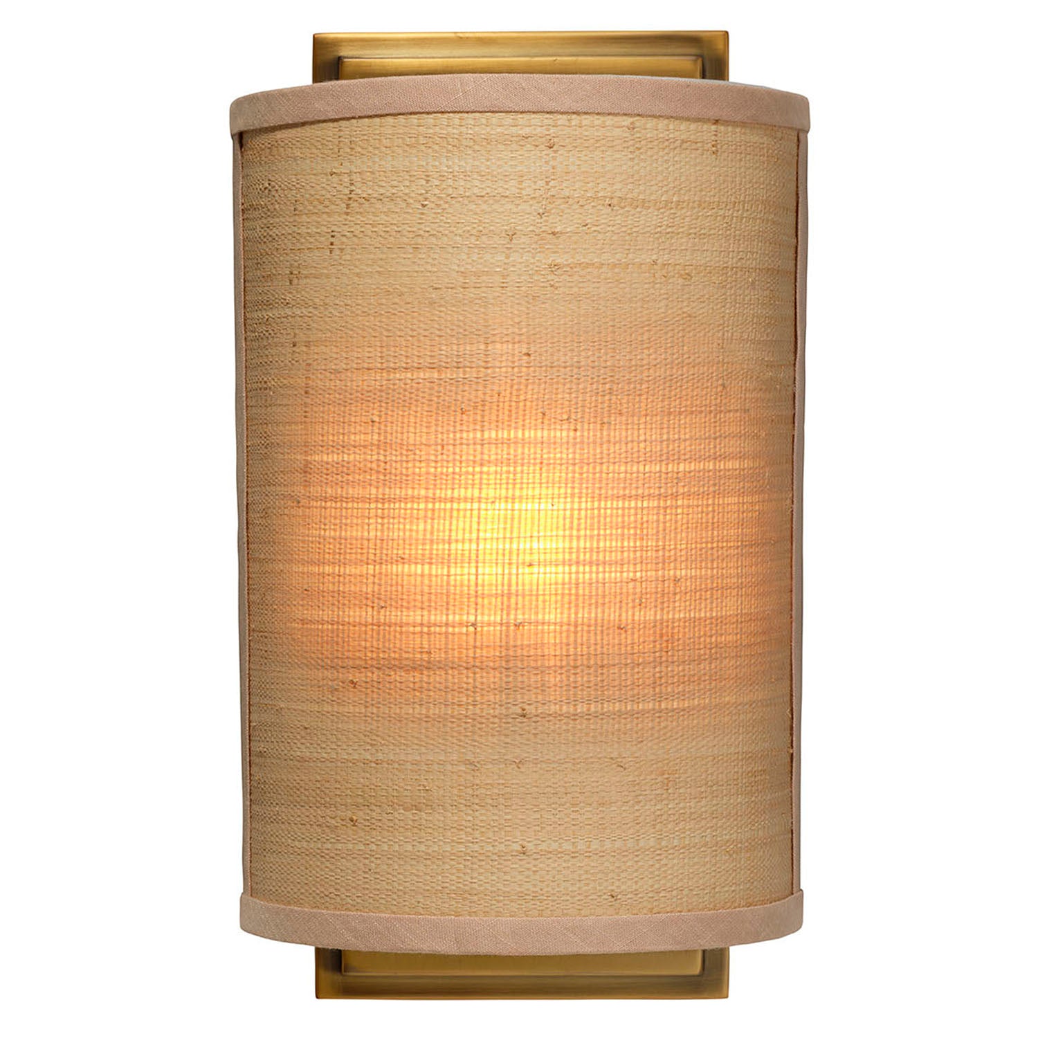 Jamie Young Riley Raffia Wall Sconce