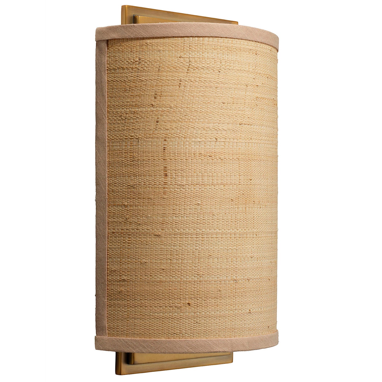 Jamie Young Riley Raffia Wall Sconce