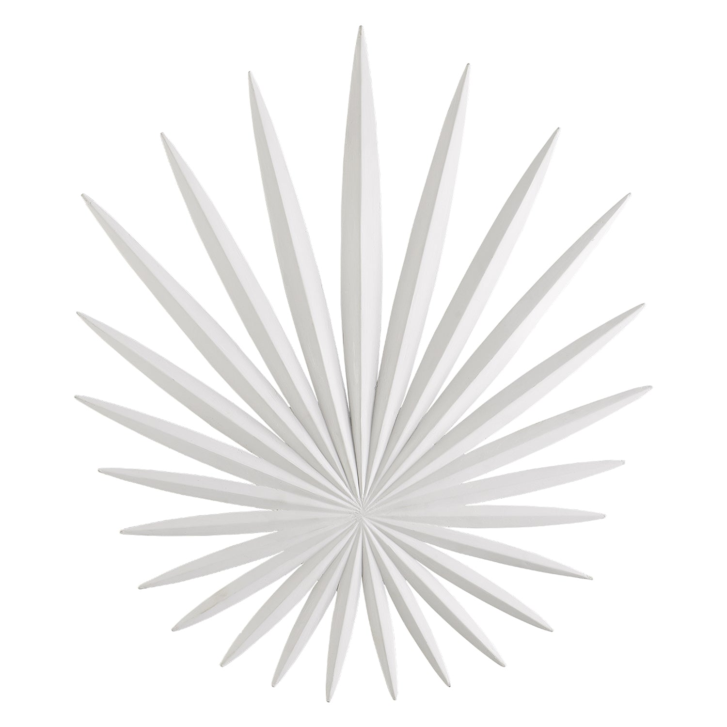 Currey & Co Bismarkia White Wall Sconce