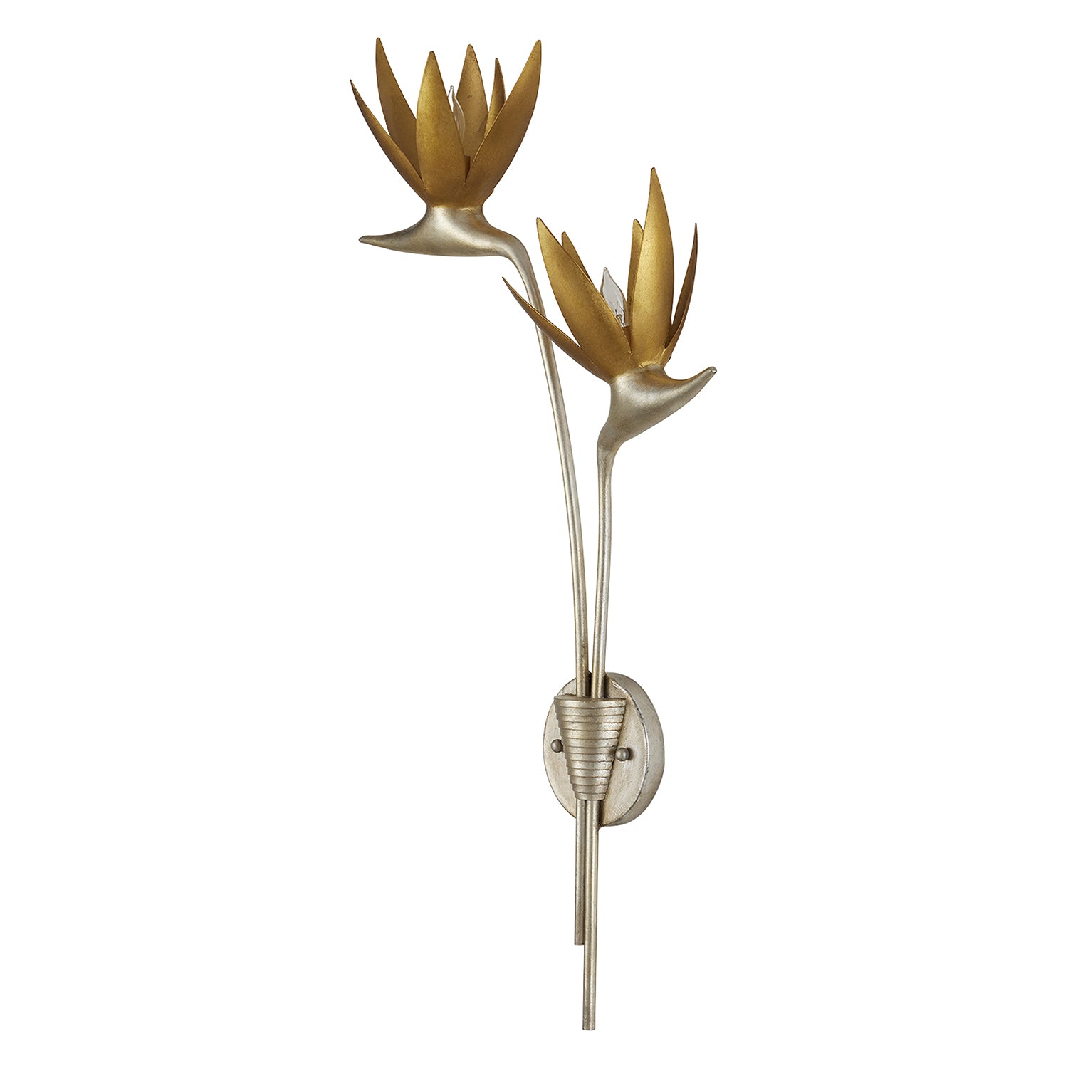 Currey & Co Paradiso Gold/Silver Wall Sconce