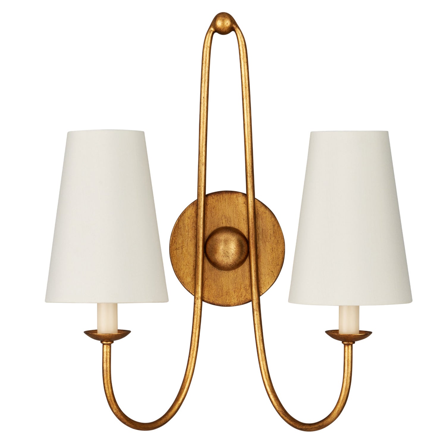 Currey & Co Brayden Double-Light Wall Sconce