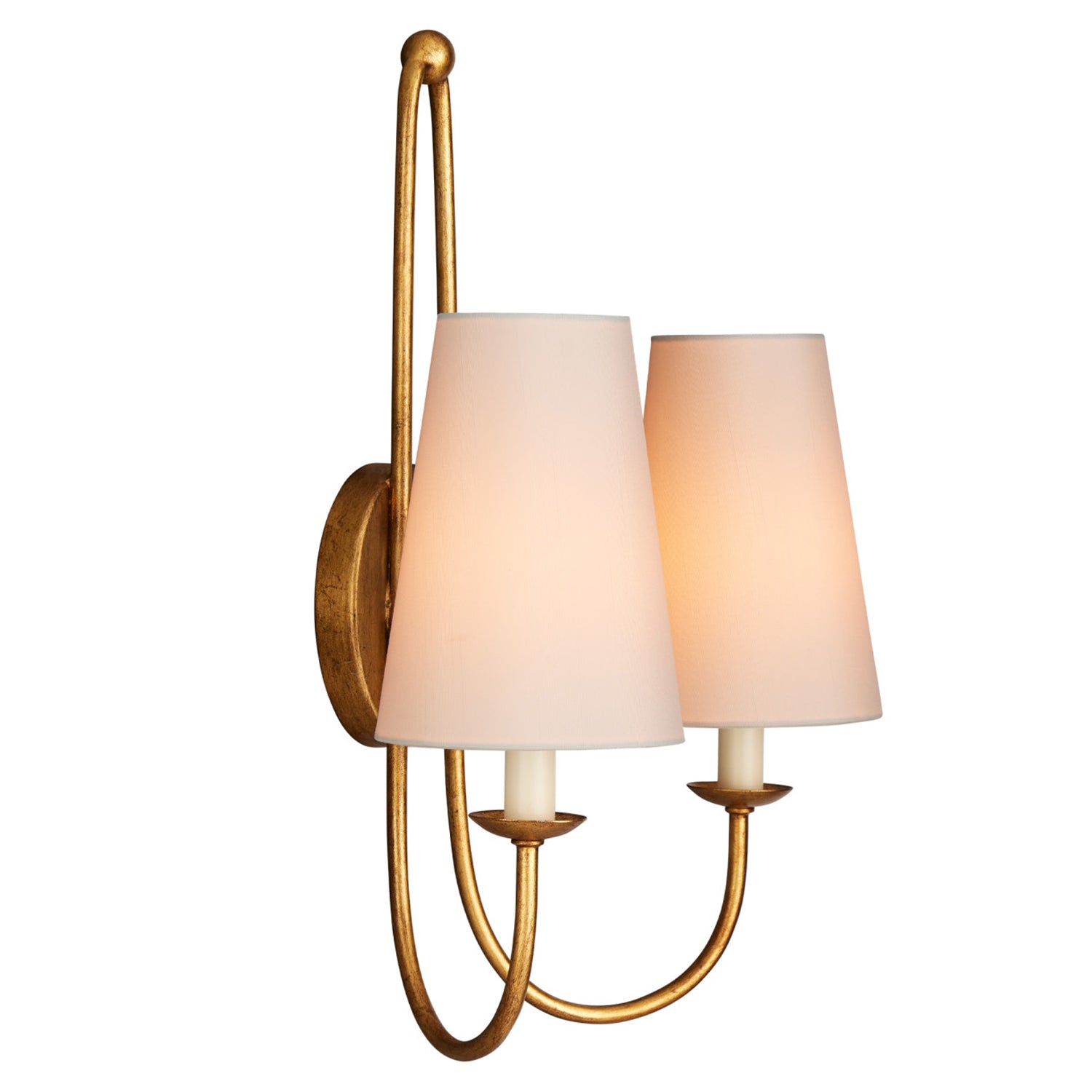 Currey & Co Brayden Double-Light Wall Sconce