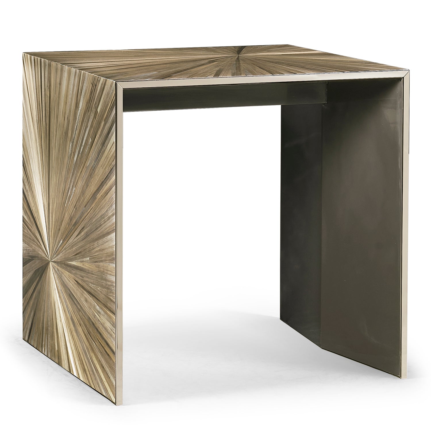 Jonathan Charles Terra Waterfall End Table