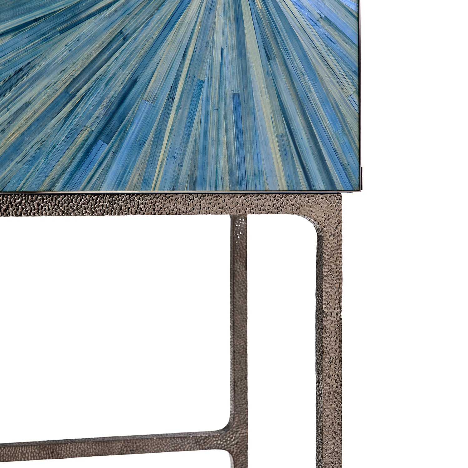 Jonathan Charles Sapphire Bar Cabinet