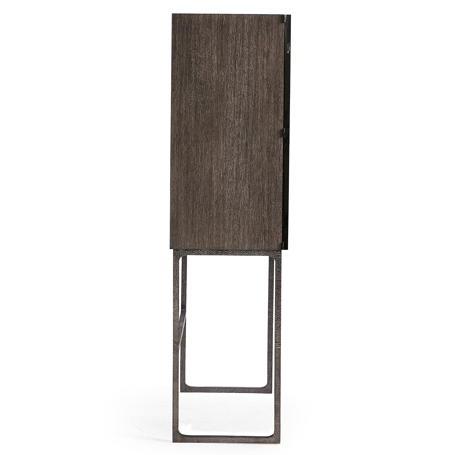 Jonathan Charles Sapphire Bar Cabinet