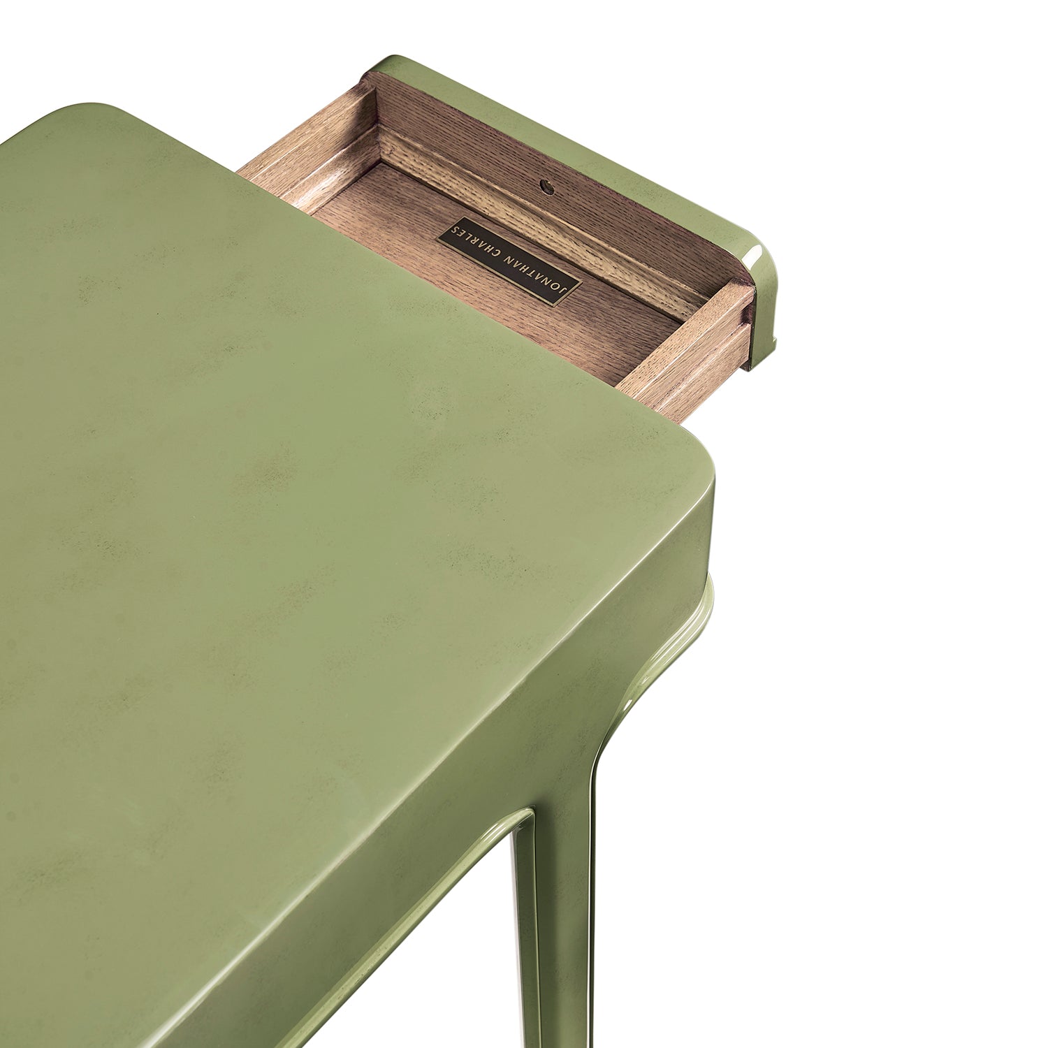 Jonathan Charles Polly Avo Rectangular End Table