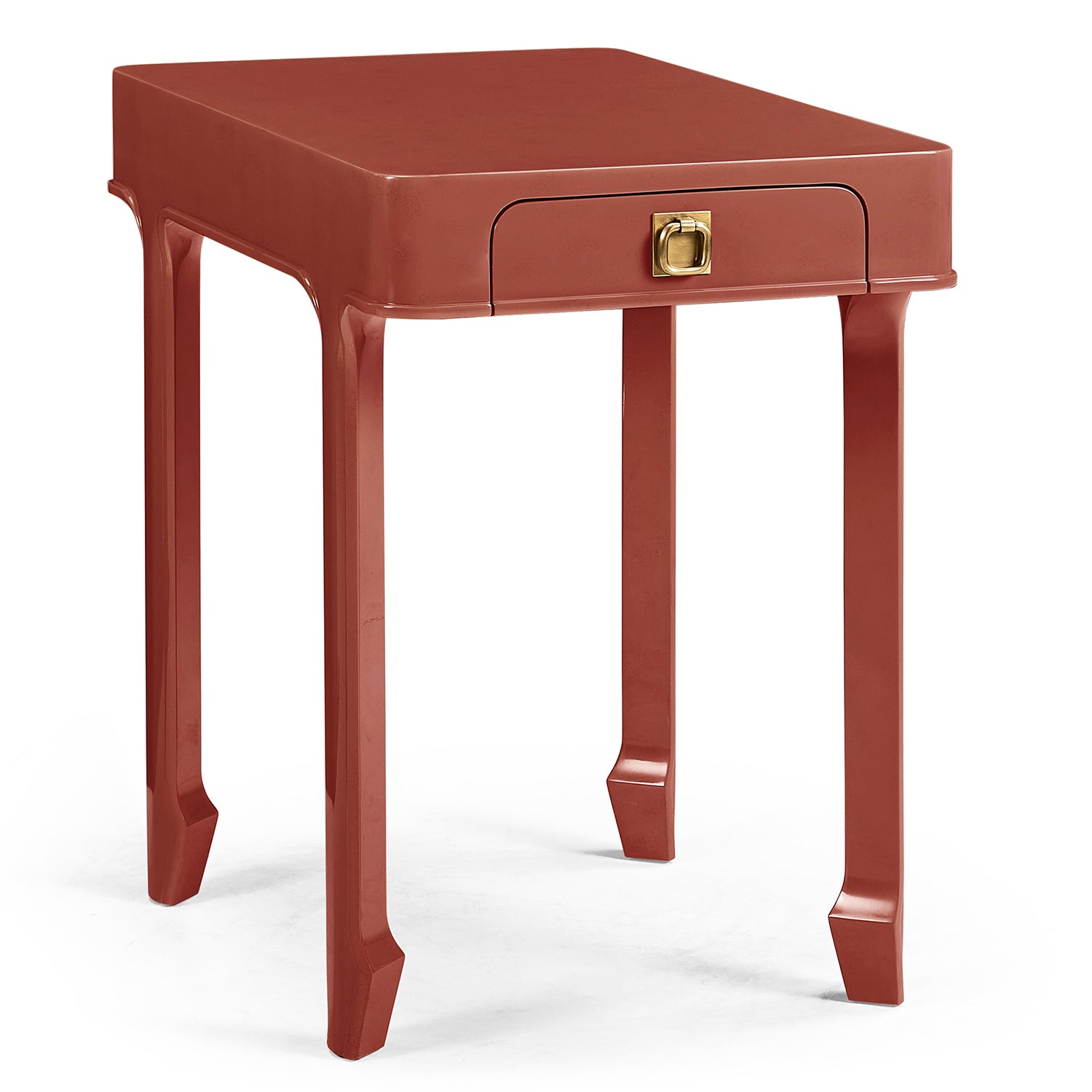 Jonathan Charles Polly Rose Rectangular End Table