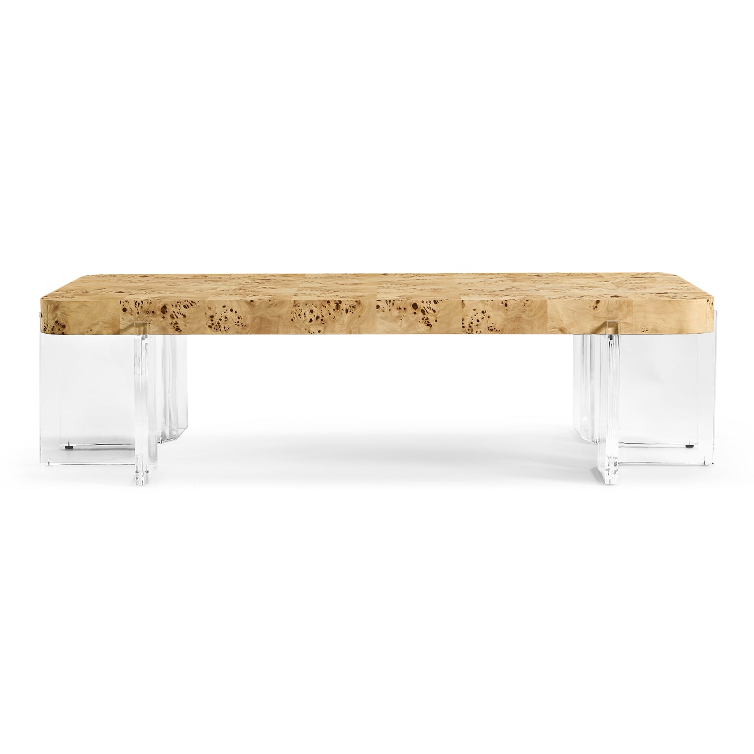 Jonathan Charles Veil Rectangular Cocktail Table