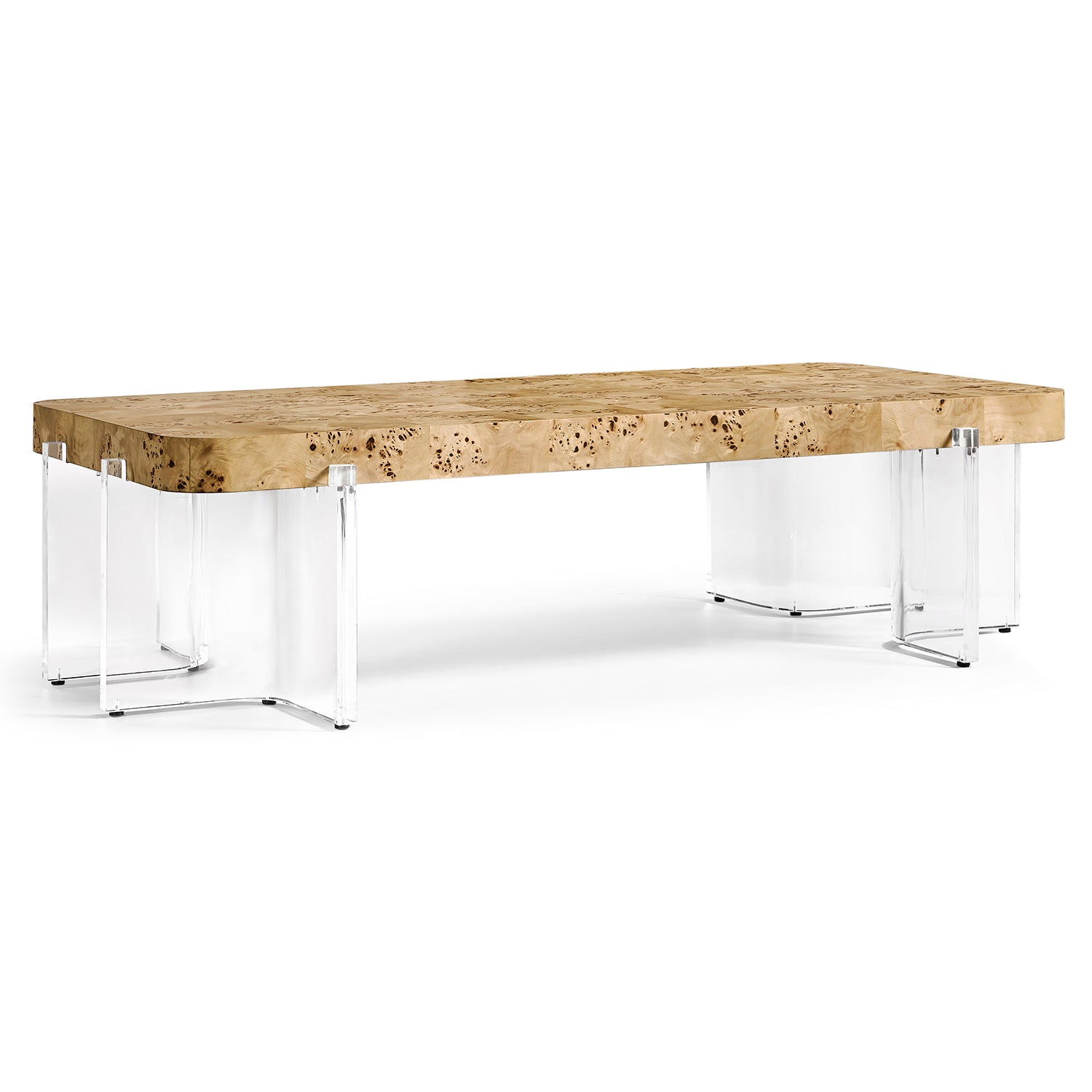 Jonathan Charles Veil Rectangular Cocktail Table