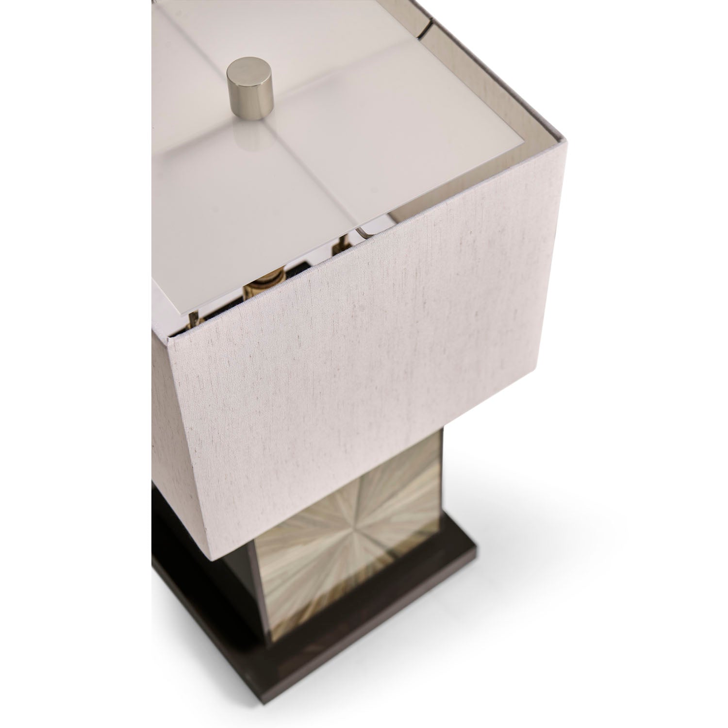 Jonathan Charles Terra Cube Table Lamp