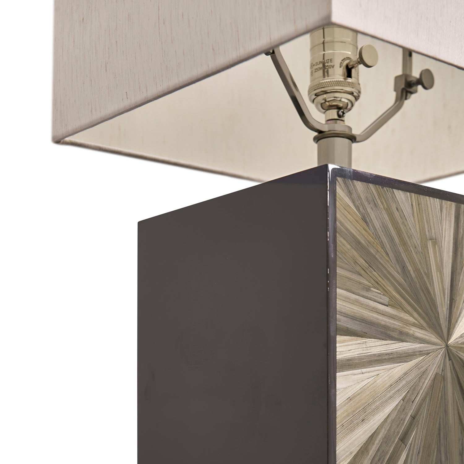 Jonathan Charles Terra Cube Table Lamp