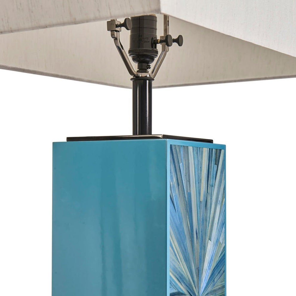 Jonathan Charles Sapphire Floor Lamp